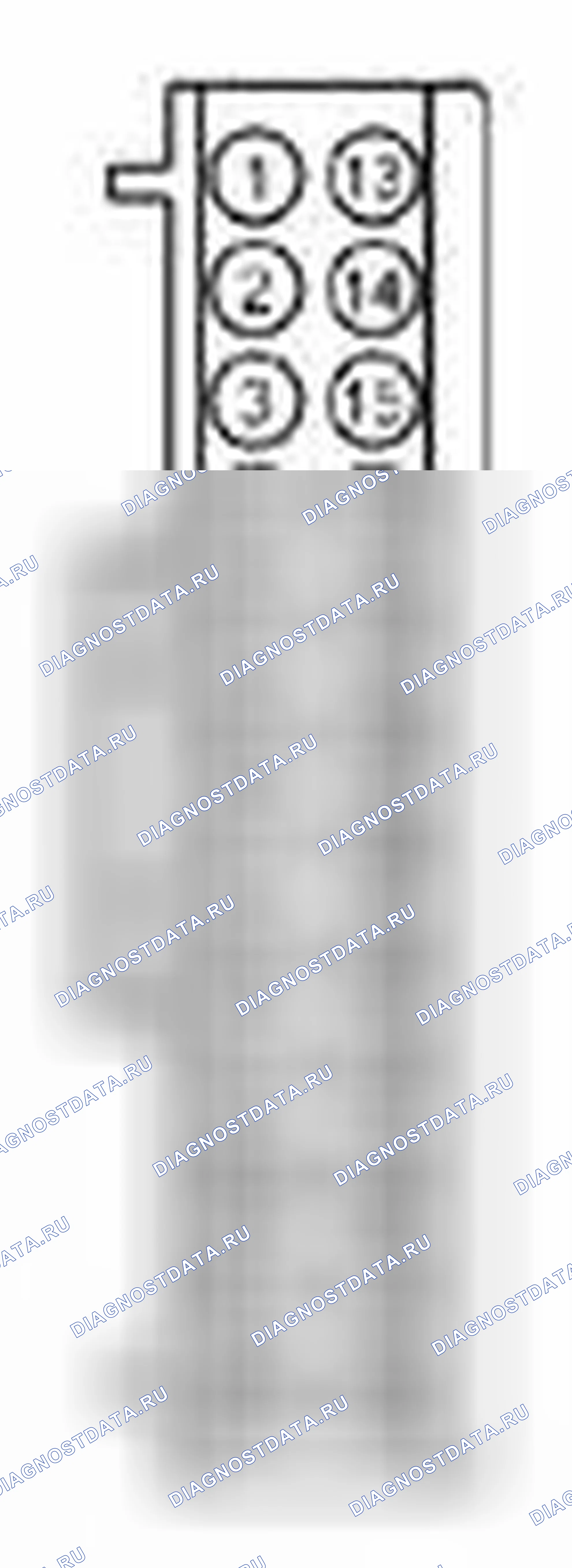 Рис. 99: ТОЧЕЧНОЕ ИСПЫТАНИЕ C: ВНЕШНЕЕ ЗЕРКАЛО BLIS ® / CTA ГОРИТ ПОСТОЯННО. Ford Escape III