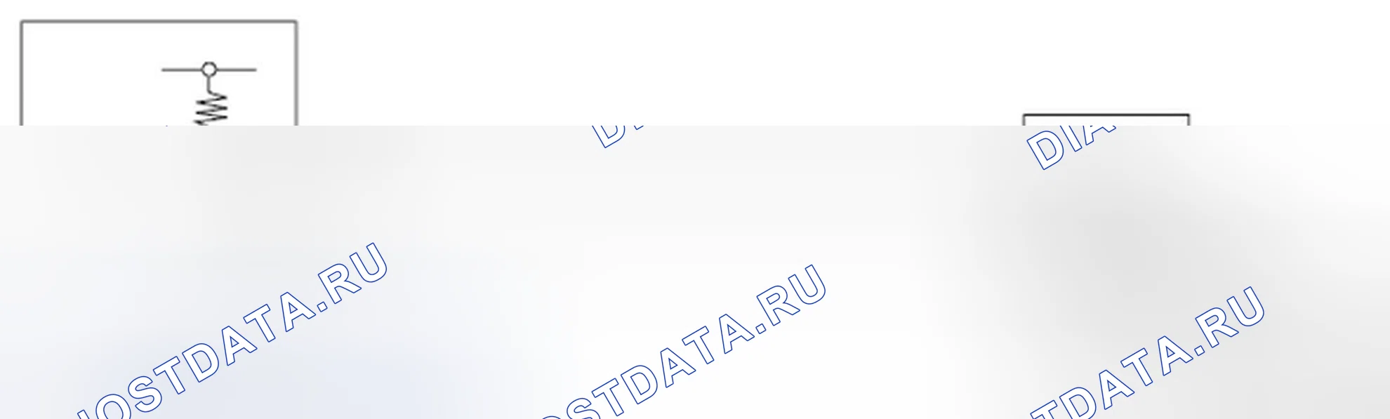 Рис. 121: Принципиальная схема датчика температуры всасываемого воздуха (температура впускного воздуха). Honda Ridgeline I