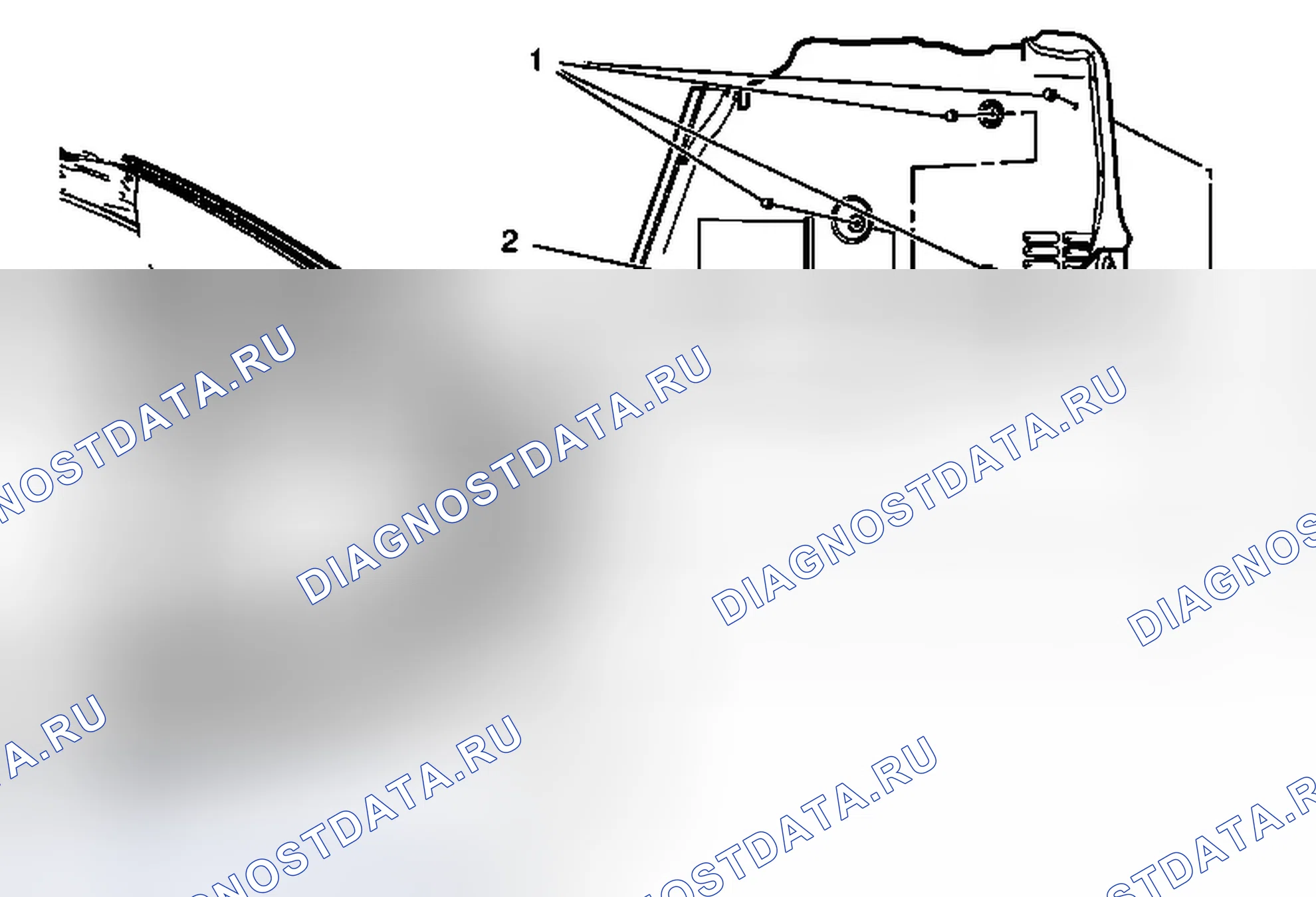 Рис. 56: Замена отделки заднего отсека - правая сторона. Chevrolet Cruze I рестайлинг