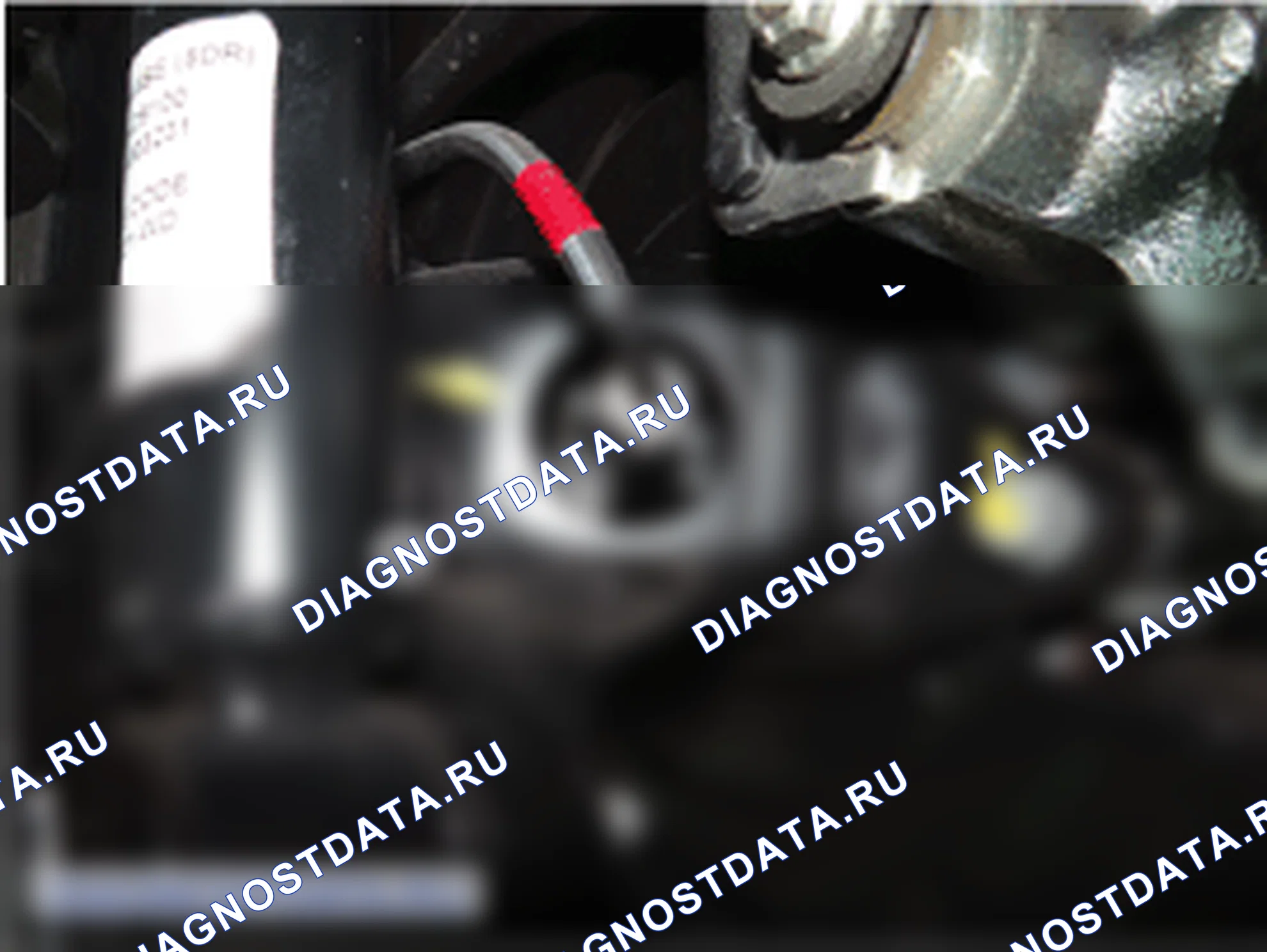 Снятие датчика скорости заднего колеса. Hyundai i20 GB