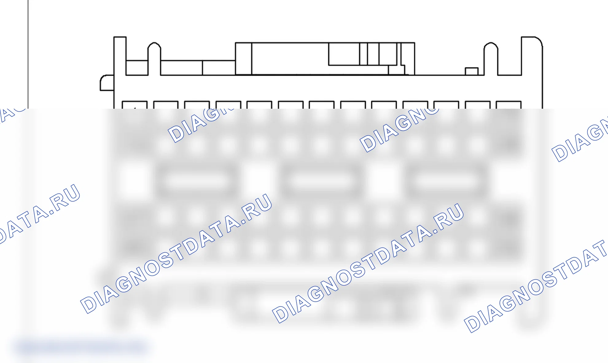 Распиновка разъёма E141-X06(F) — внешний вид и назначение контактов. Tank 300 II