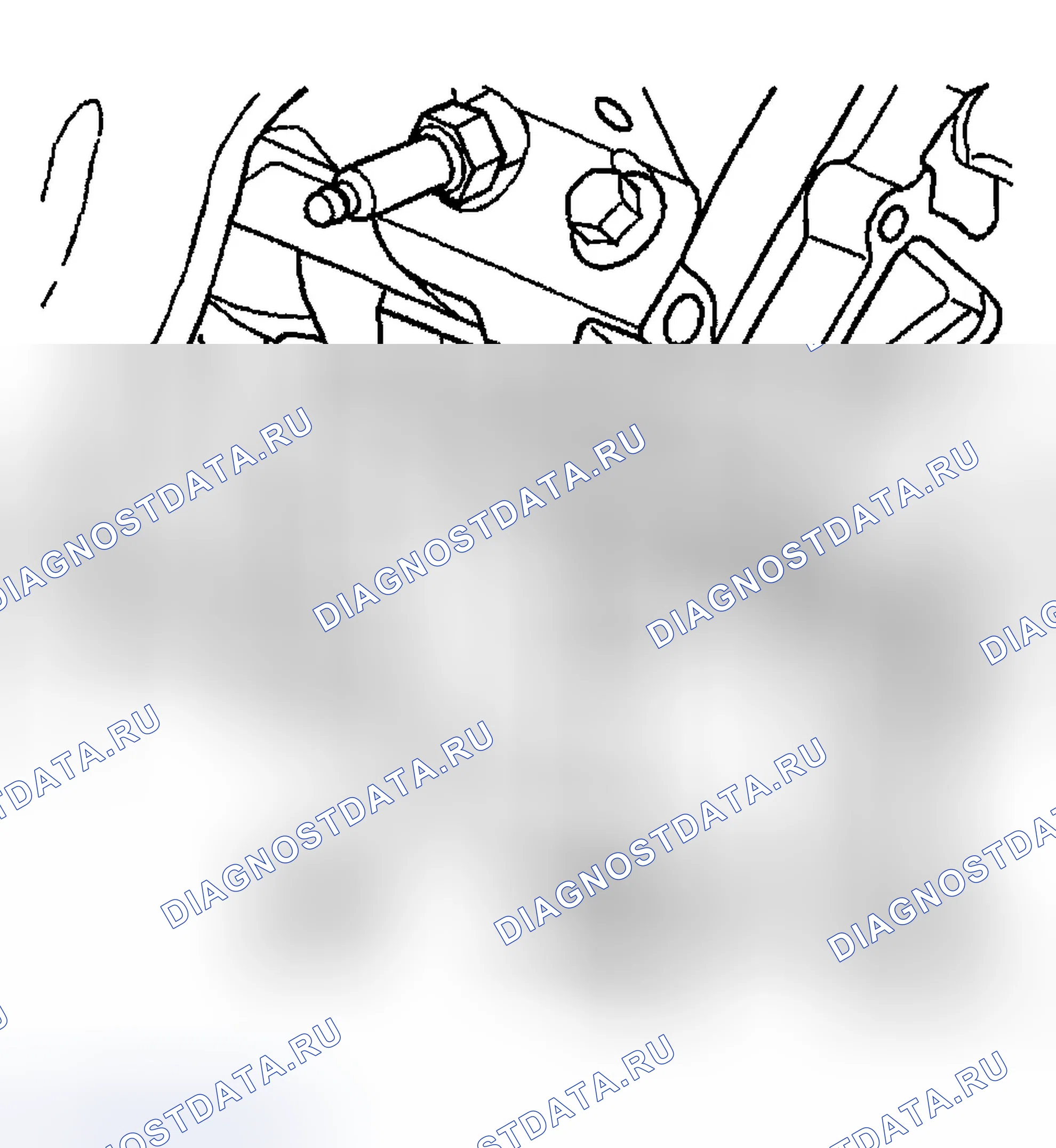 Рис. 576: Заглушка блока двигателя - Установка. Chevrolet Impala VIII