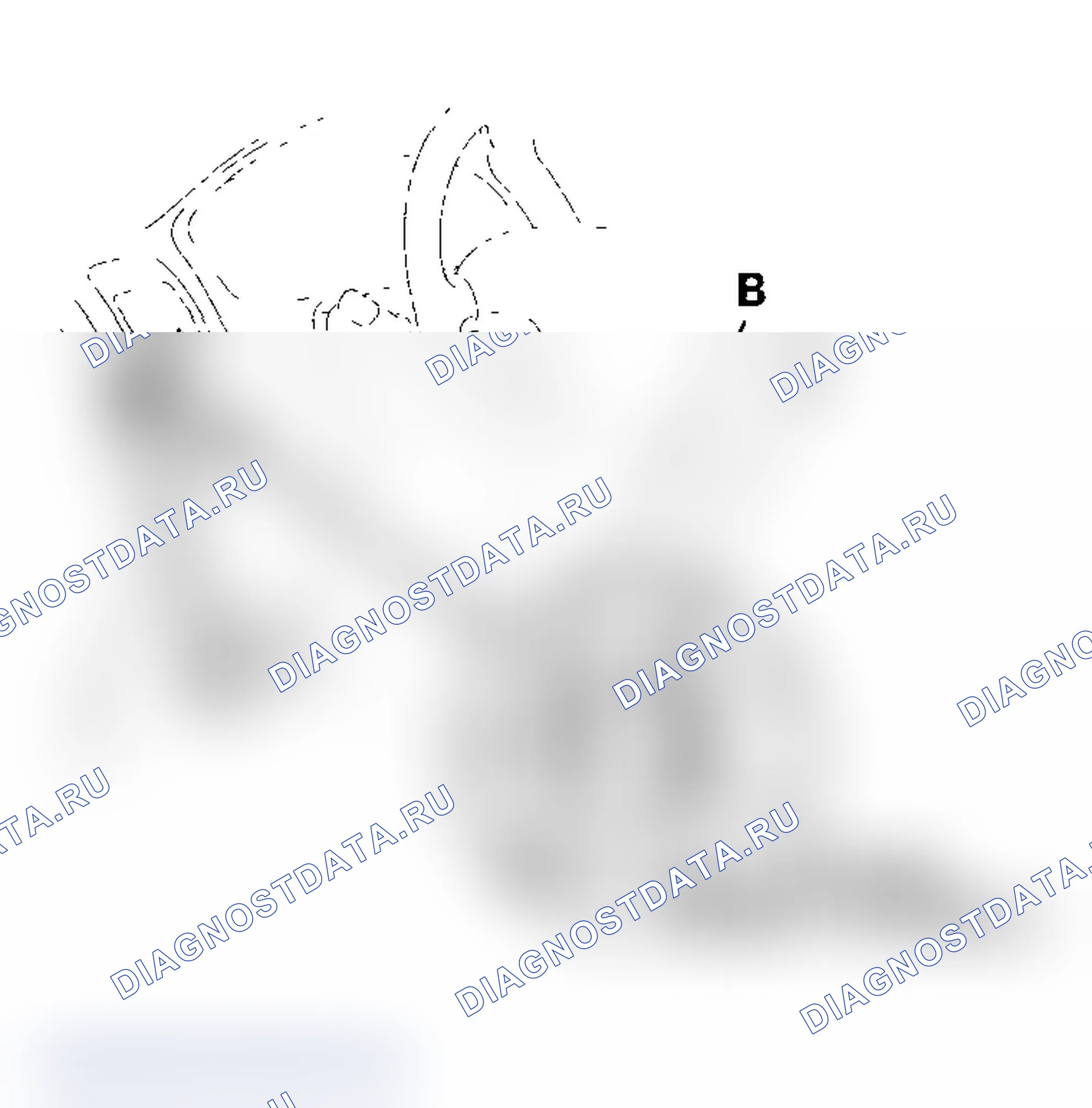 Рис. 4: Зазор тормозного переключателя. Acura MDX I