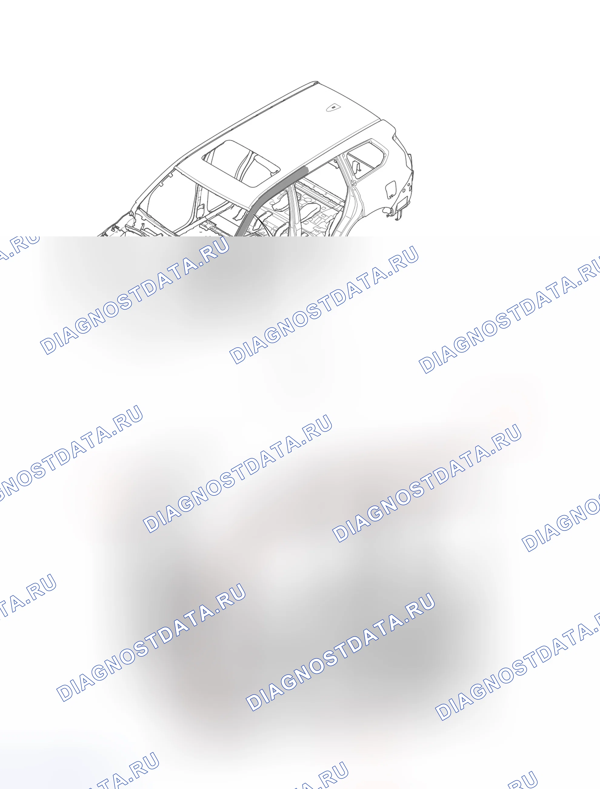 Арматура колонны А — Haval H9. Haval H9 I рестайлинг