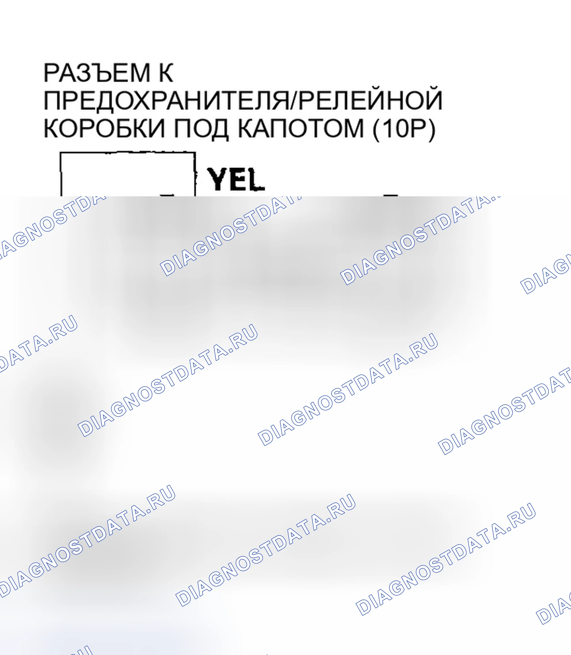 Рис. 32: расшифровка кода ошибки B1080: Ошибка на входе цепи питания (линия IG1) для модуля управления реле и MICU. Honda Odyssey I