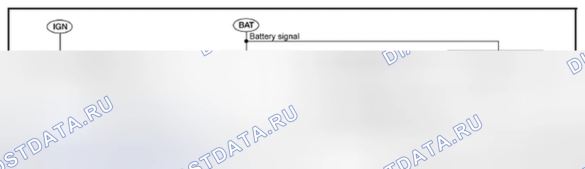 Рис. 27: СВЕТОВОЕ НАПОМИНАНИЕ ПРЕДУПРЕЖДАЮЩИЙ СИГНАЛ: Схема системы. Audi RS6 C8