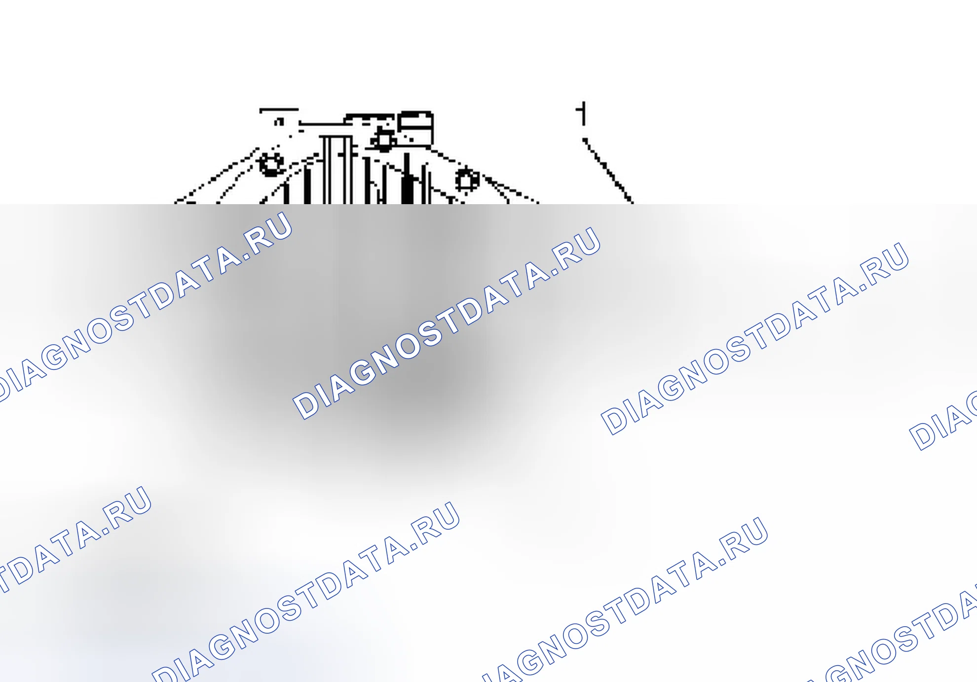 Рис. 64: ИДЕНТИФИКАЦИЯ ЗАДНЕГО МОСТА. Isuzu Axiom I