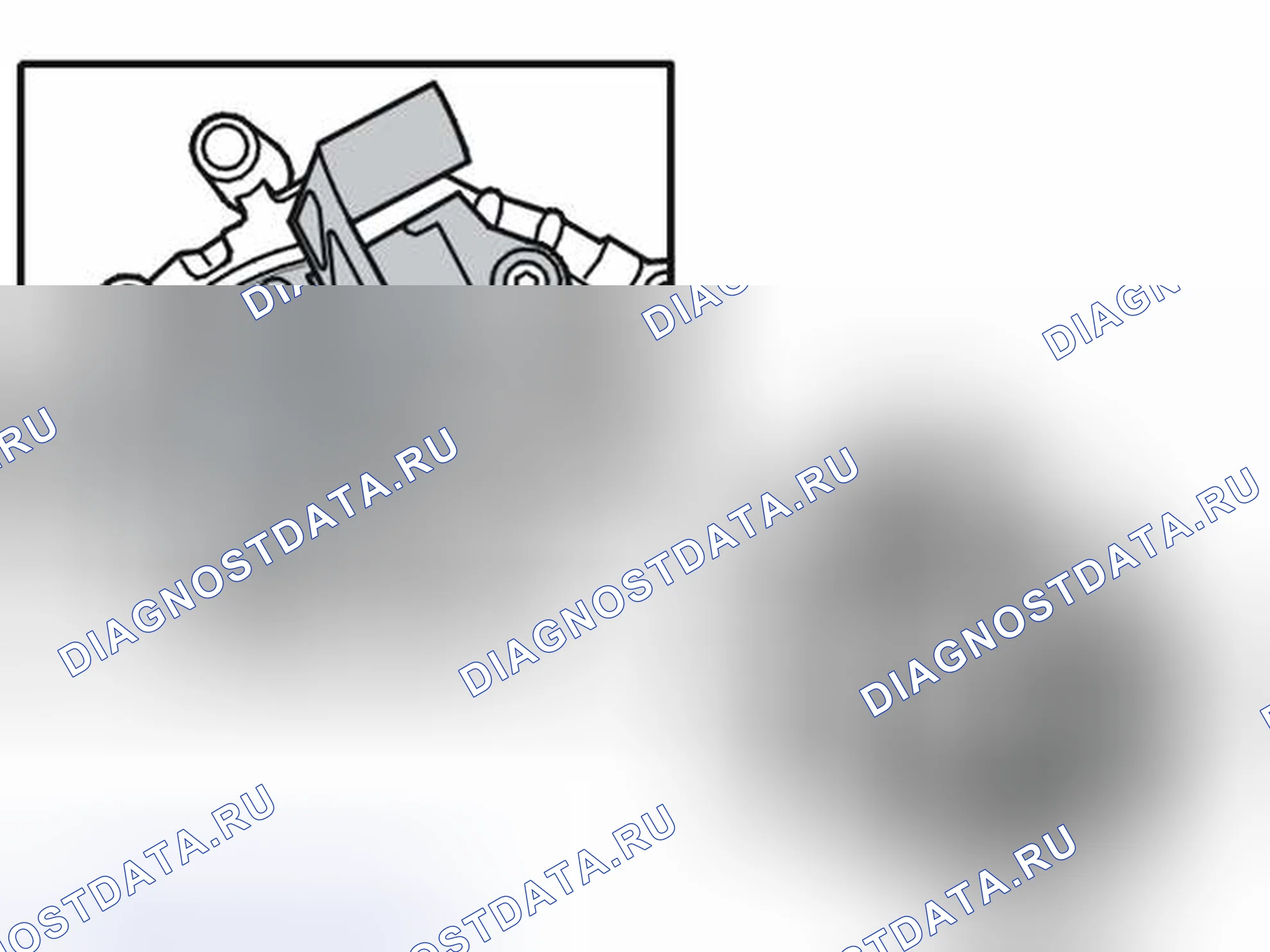 Рис. 120: расшифровка кодов ошибок ИНФОРМАЦИЯ блок управления двигателем-P062001. Volvo XC70 II