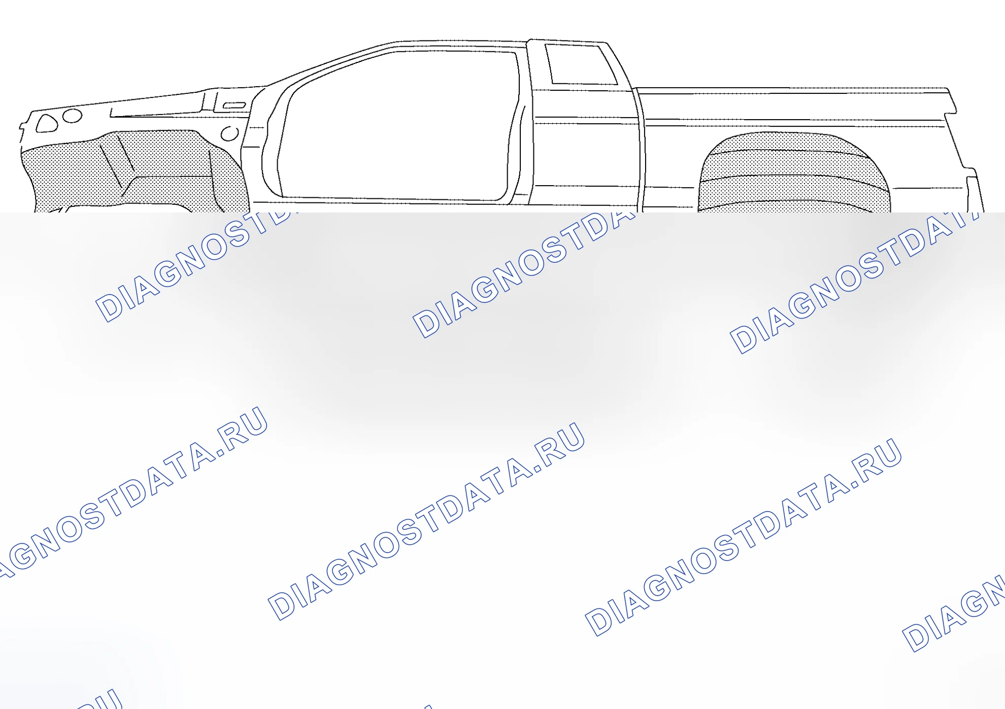 Рис. 226: Меры предосторожности при нанесении грунтовки. Honda Odyssey I
