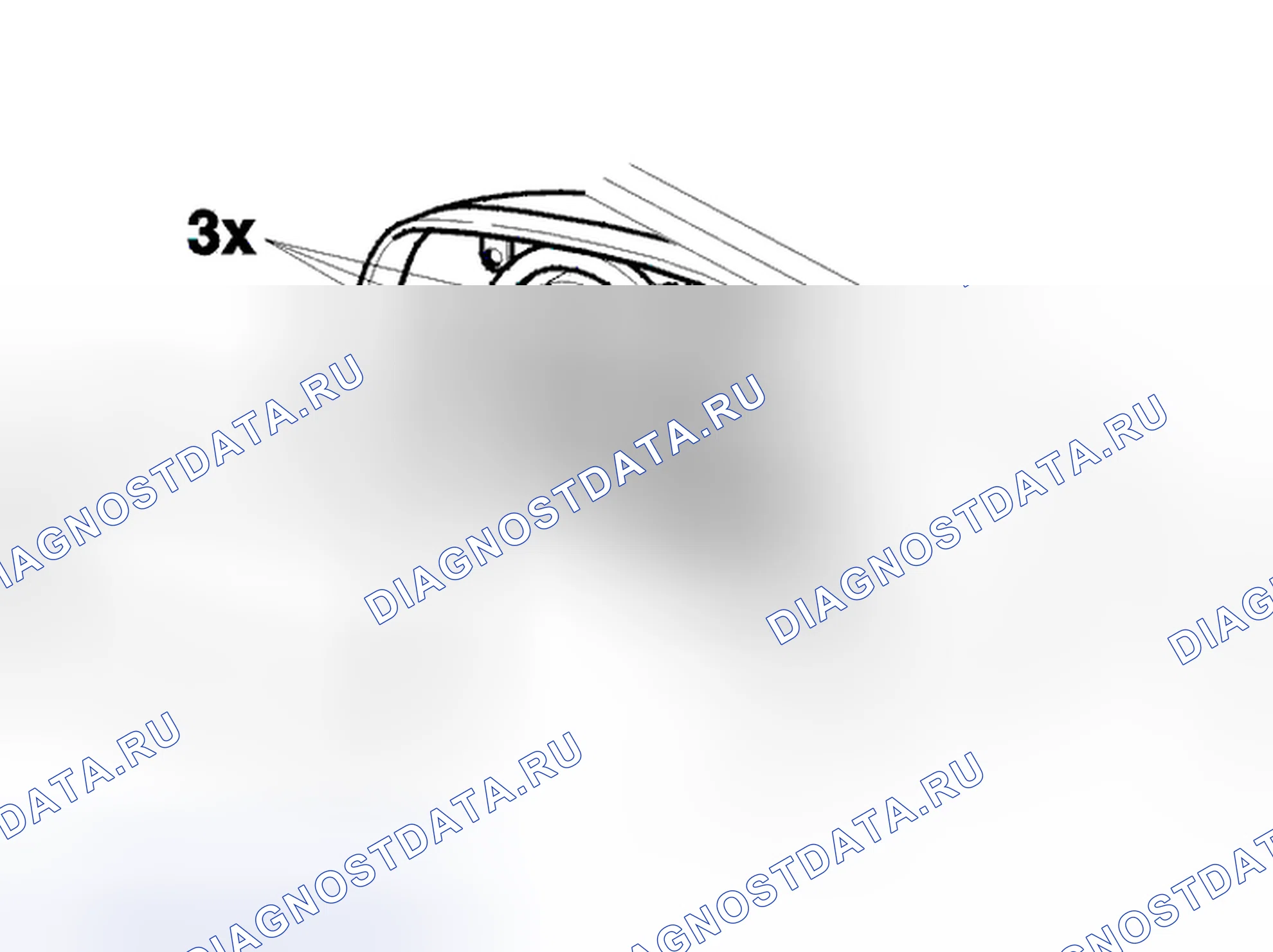 Рис. 78: Снятие / установка электродвигателей с кронштейном. Volvo S40 I рестайлинг