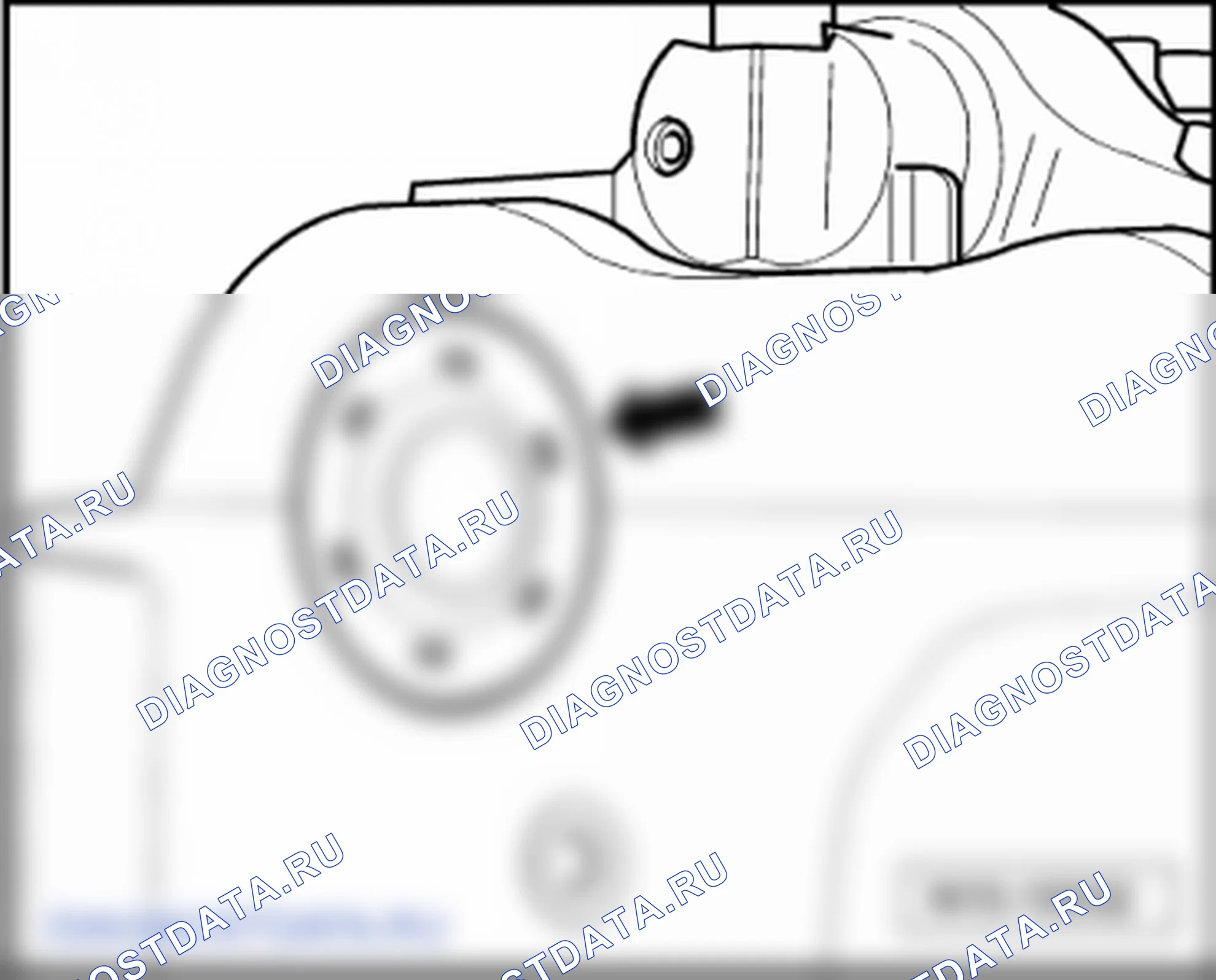 Головка блока цилиндров (5-цил. дизельный двигатель). Volkswagen Transporter T5