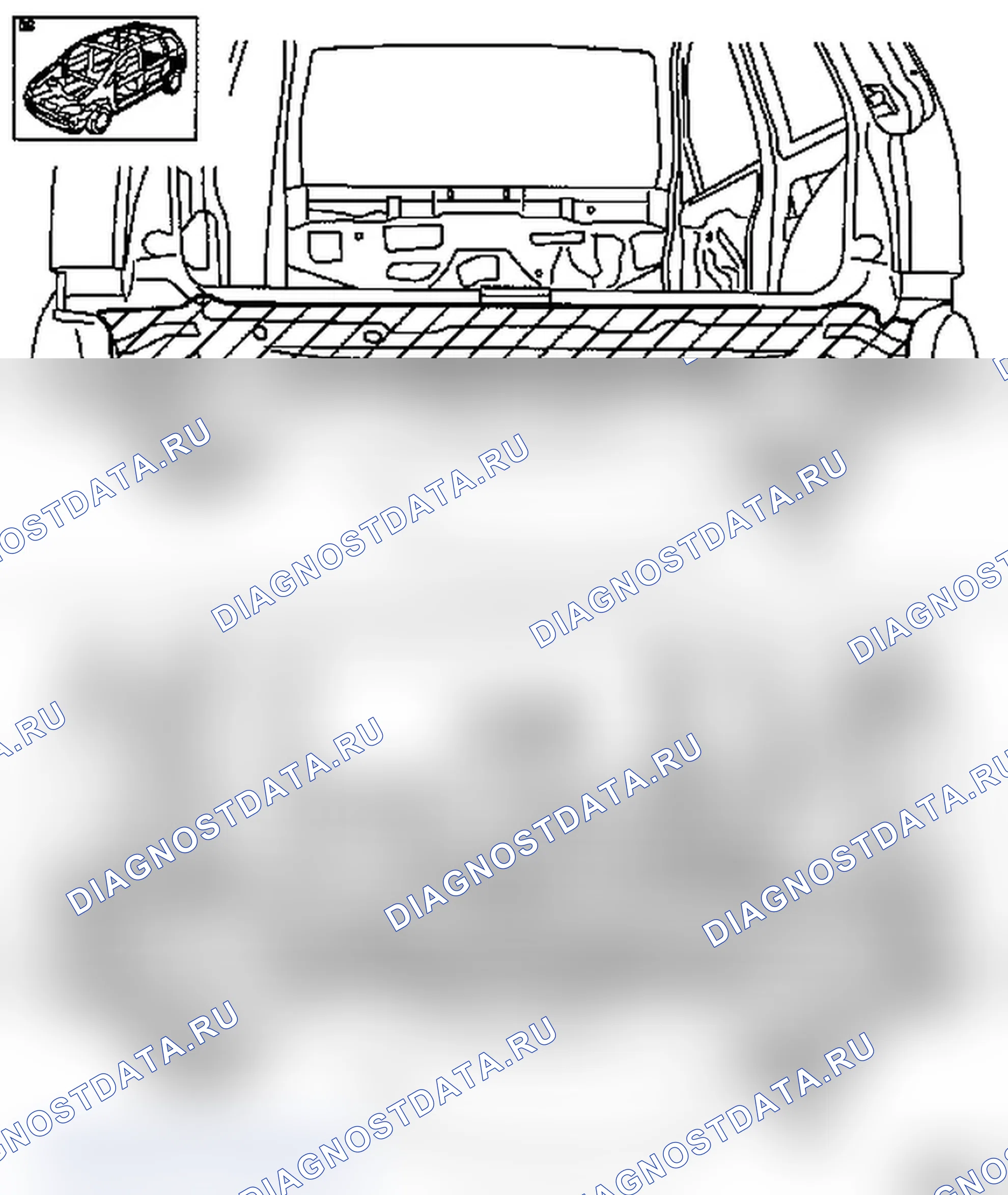 Замена наружной части задней панели - модели F 08, F 08 & W5L, F 68. Opel Corsa C