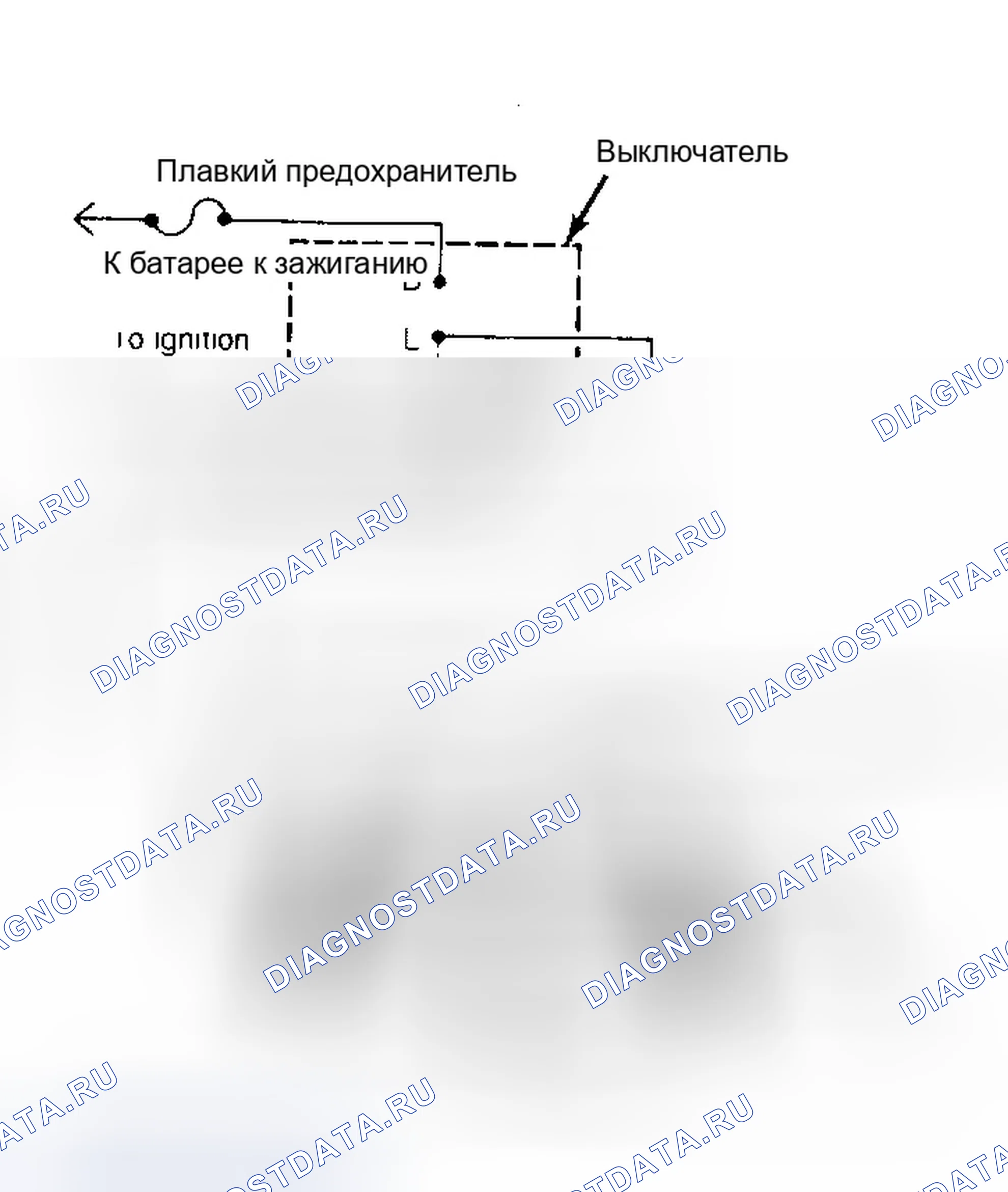 Рис. 2: ТЕСТ ТАЙМЕРА / РЕЛЕ. Dodge Diplomat I
