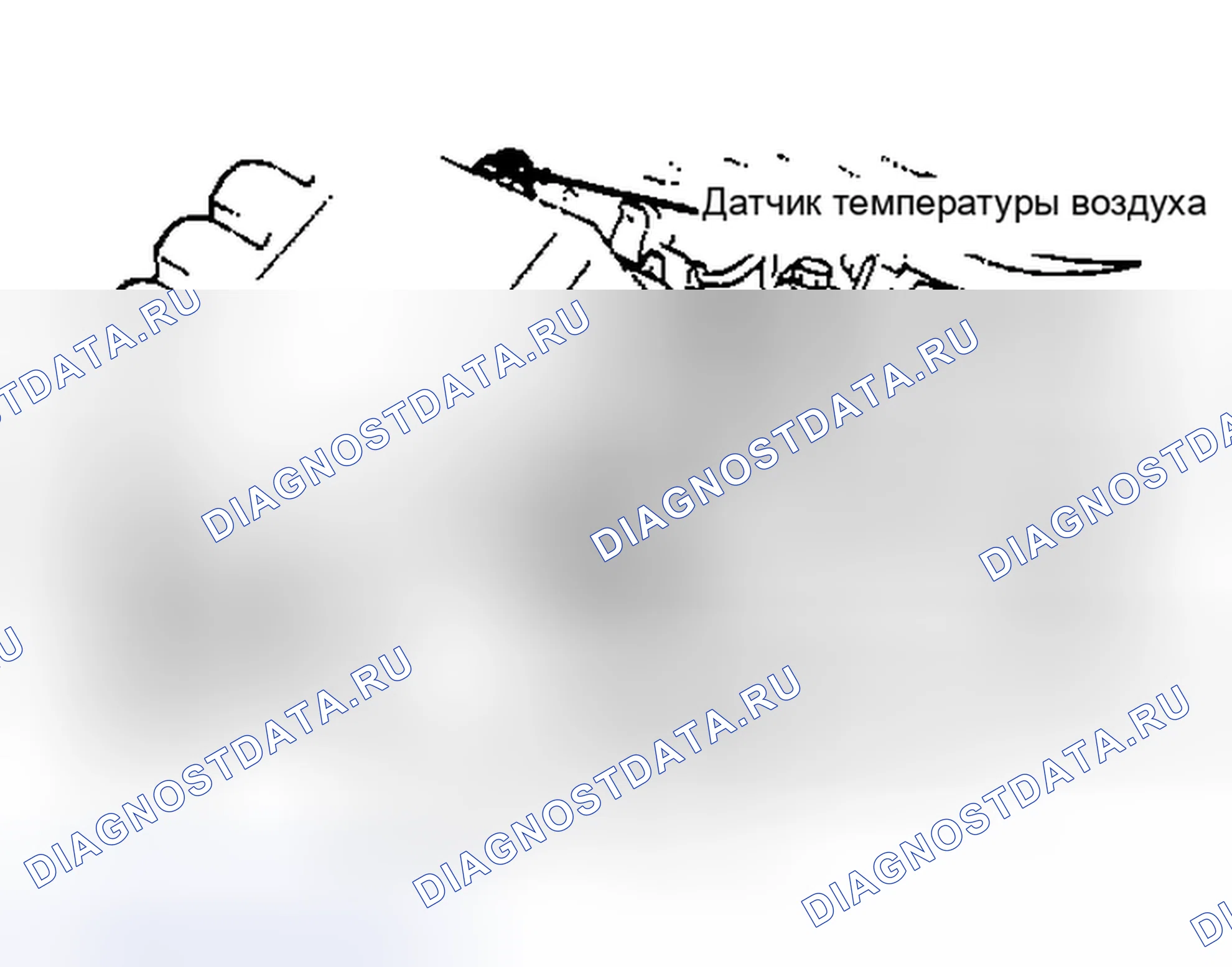 Рис. 11: Расположение компонентов (11 из 24). Subaru Justy I рестайлинг
