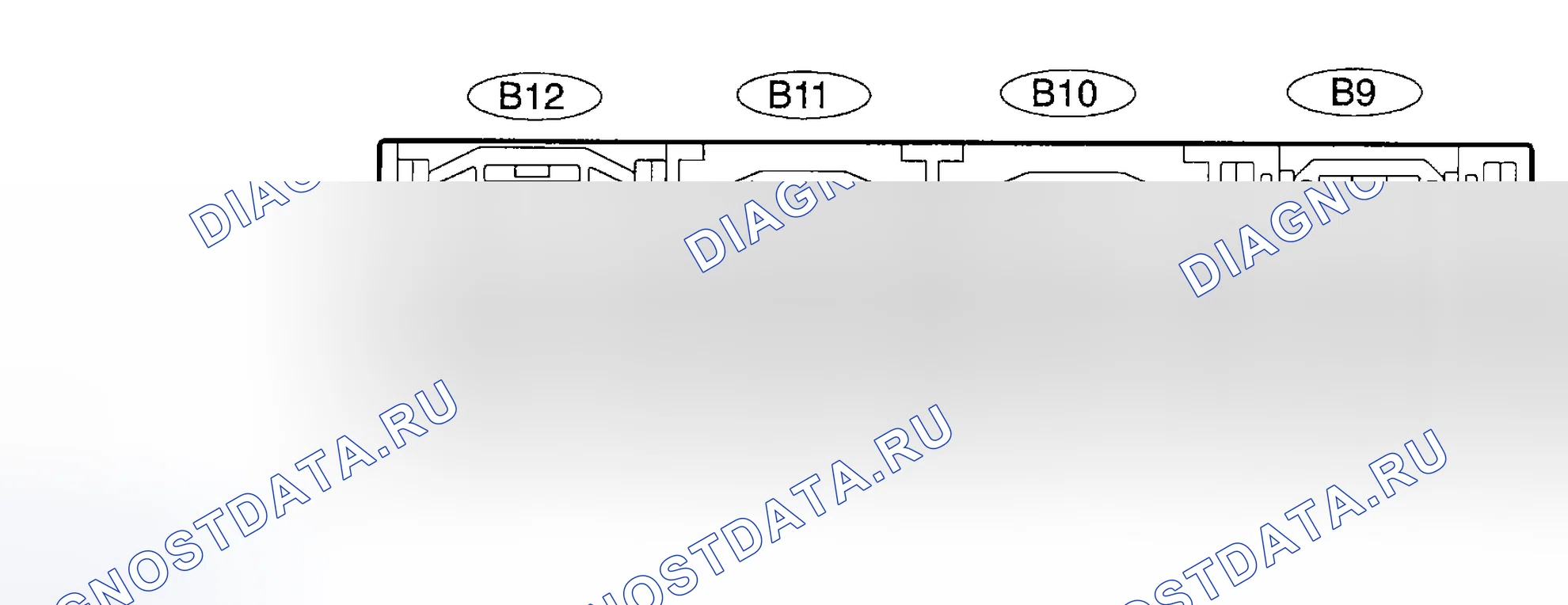 Рис. 5: КЛЕММЫ ЭБУ. Toyota Highlander I