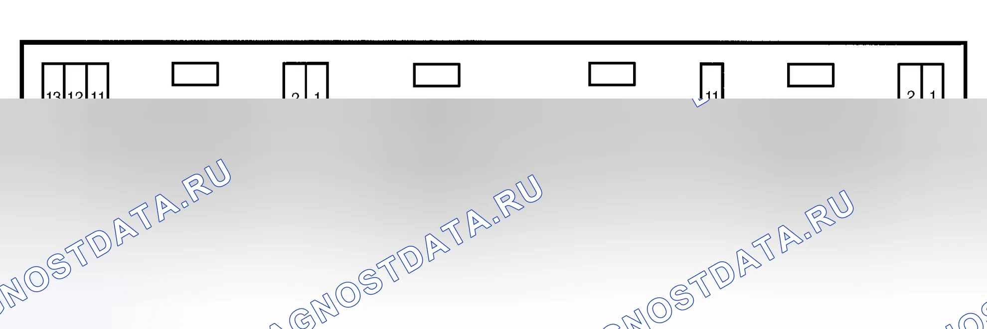 Рис. 38: ECU ПЕРЕДНЕГО КОНДИЦИОНЕРА (НАВИГАЦИОННАЯ СИСТЕМА W / O). Honda Accord XI