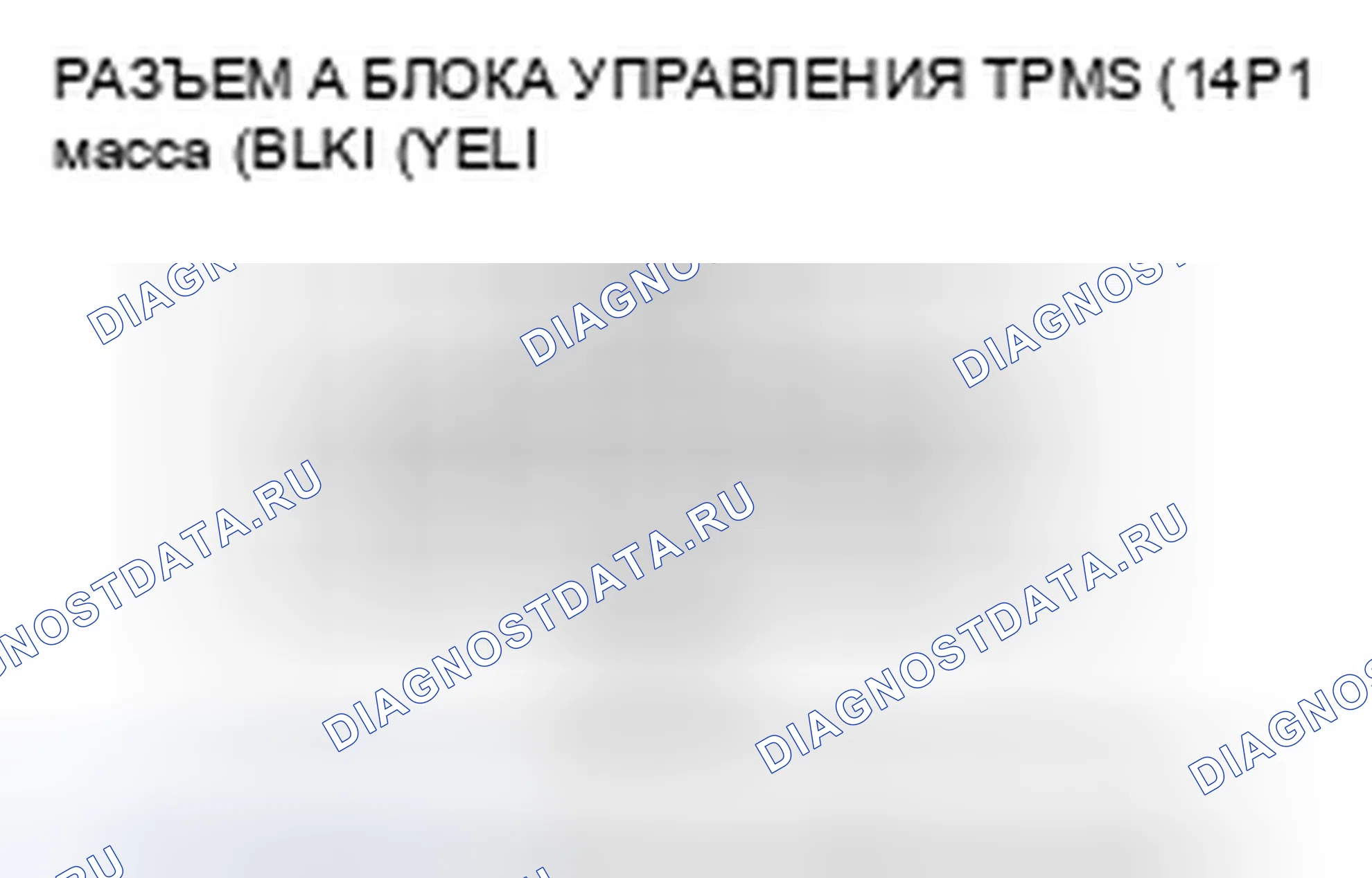 Рис. 40: Индикатор низкого давления в шинах не загорается, и коды неисправностей не хранится. Honda Odyssey IV