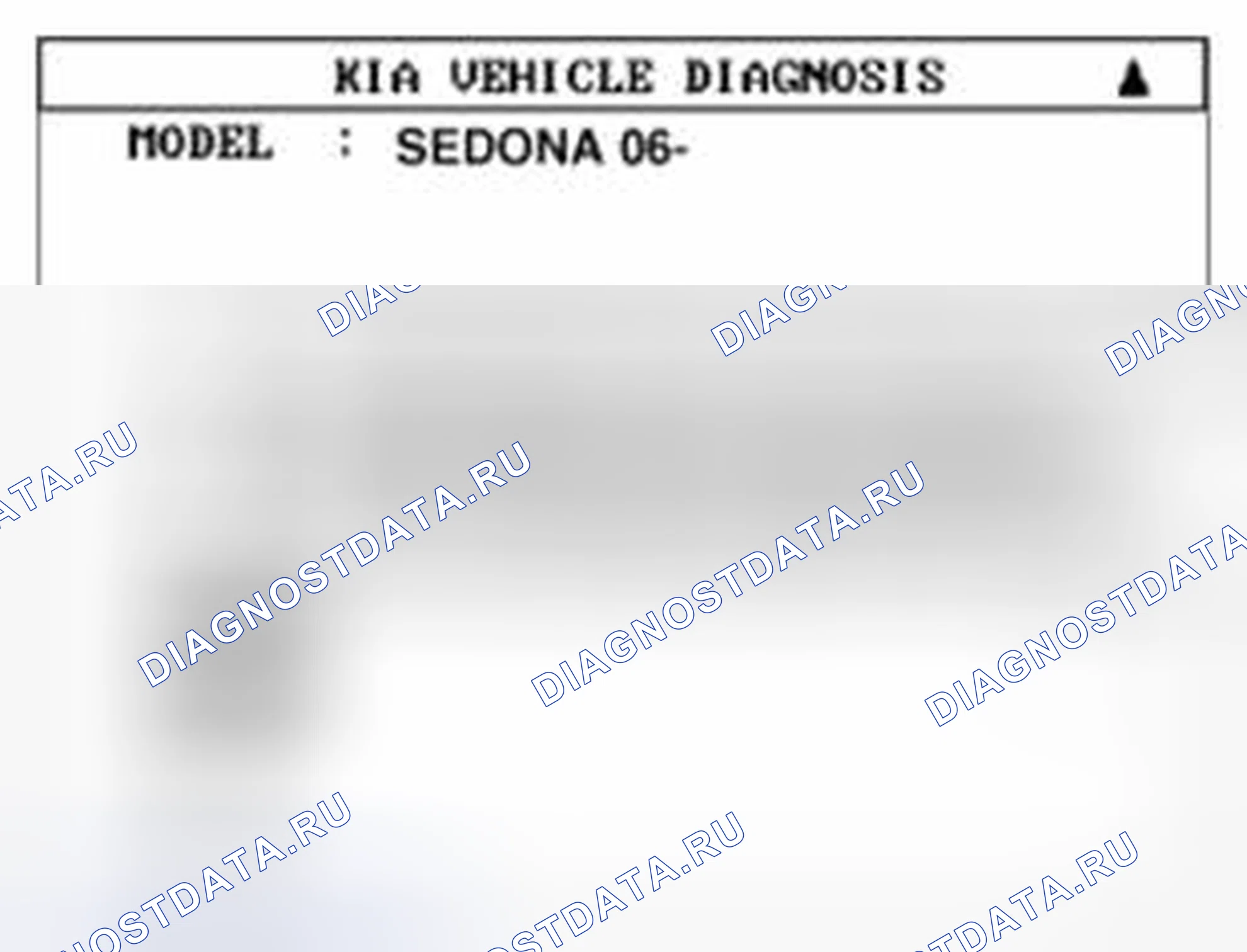 Рис. 141: Контроль. Kia Sedona II рестайлинг