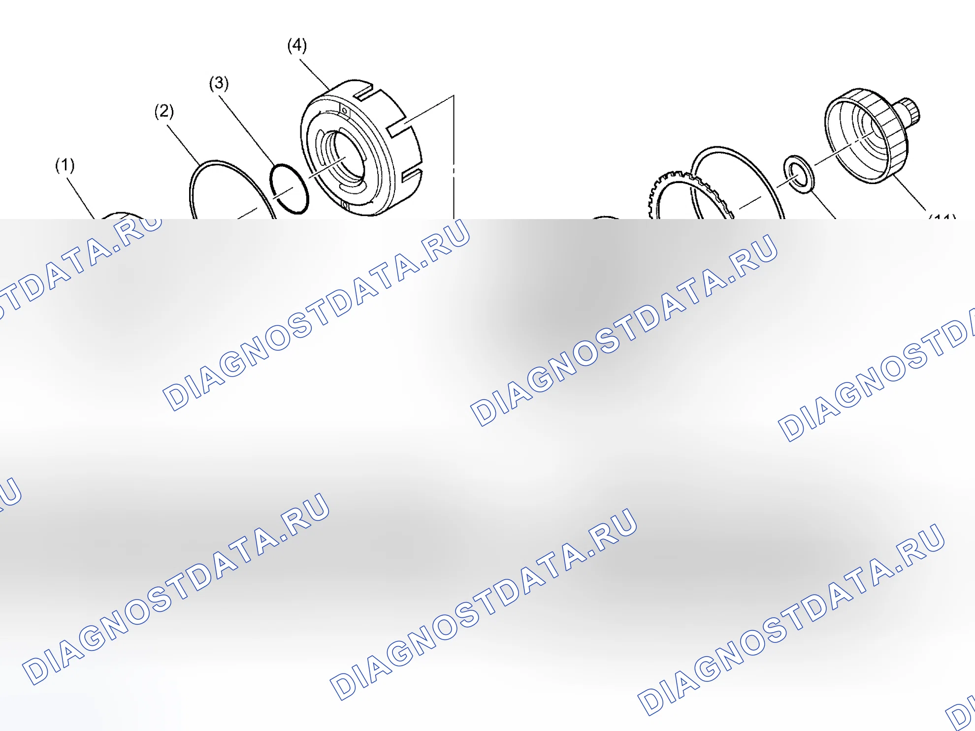 Рис. 718: КОНСТРУКЦИЯ. Subaru Impreza GD/GC/GG рестайлинг