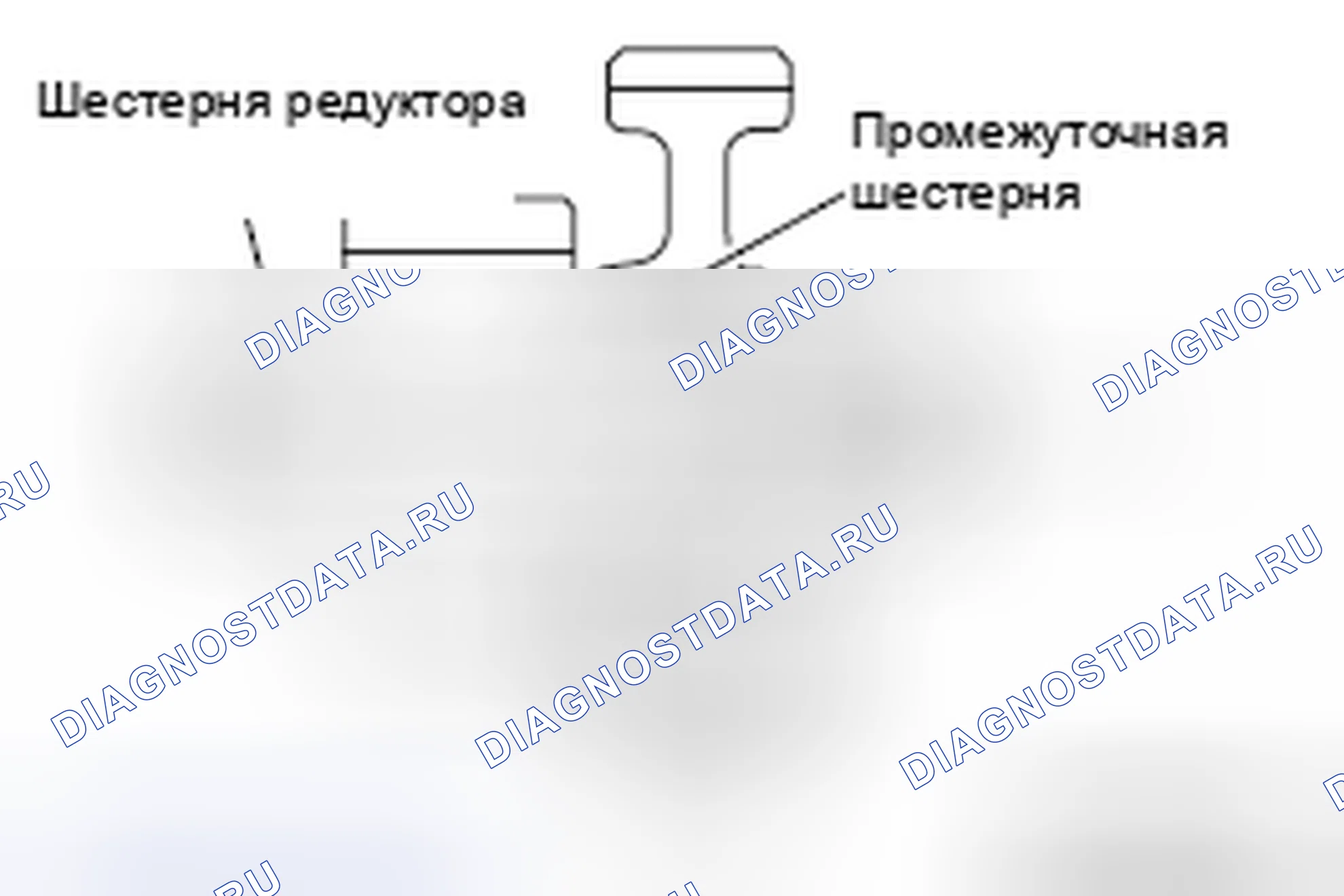 Рис. 290: >> A <<УСТАНОВКА ШЕСТЕРНИ РЕДУКТОРА/ПРОМЕЖУТОЧНОЙ ШЕСТЕРНИ. Mitsubishi Lancer Ralliart X рестайлинг