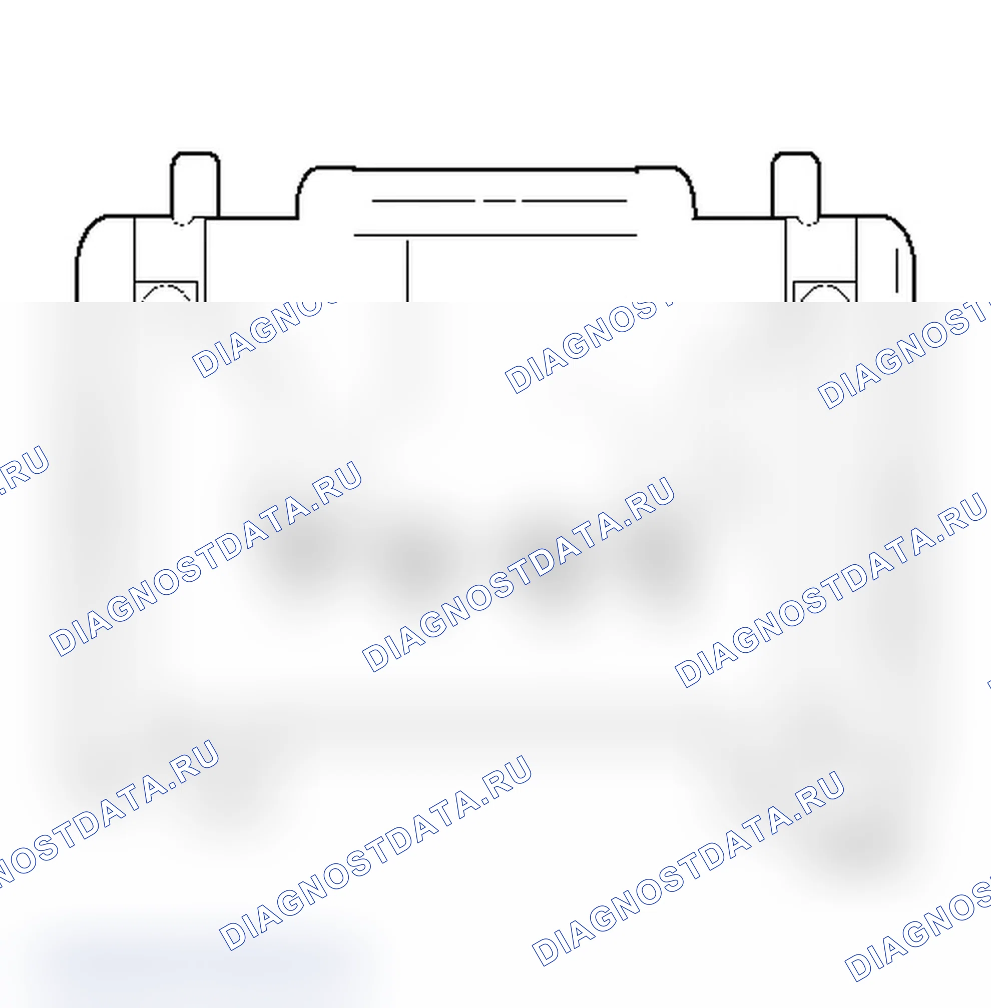 Рис. 6: Переключатель люк. Chrysler Pacifica CS