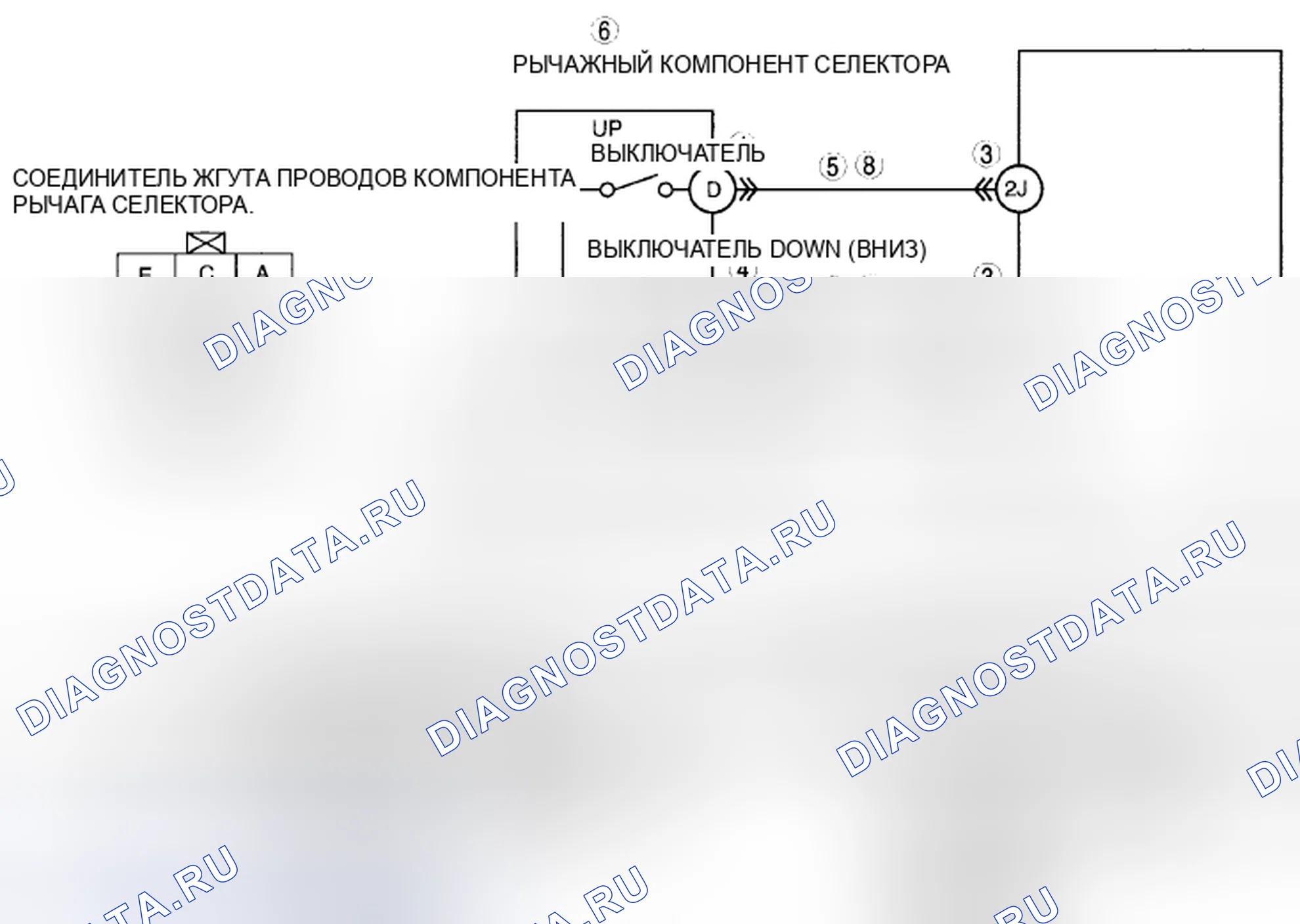 Рис. 390: расшифровка кода ошибки P0819 [хтагх1] SJ6A-EL. Mazda RX-8 I рестайлинг