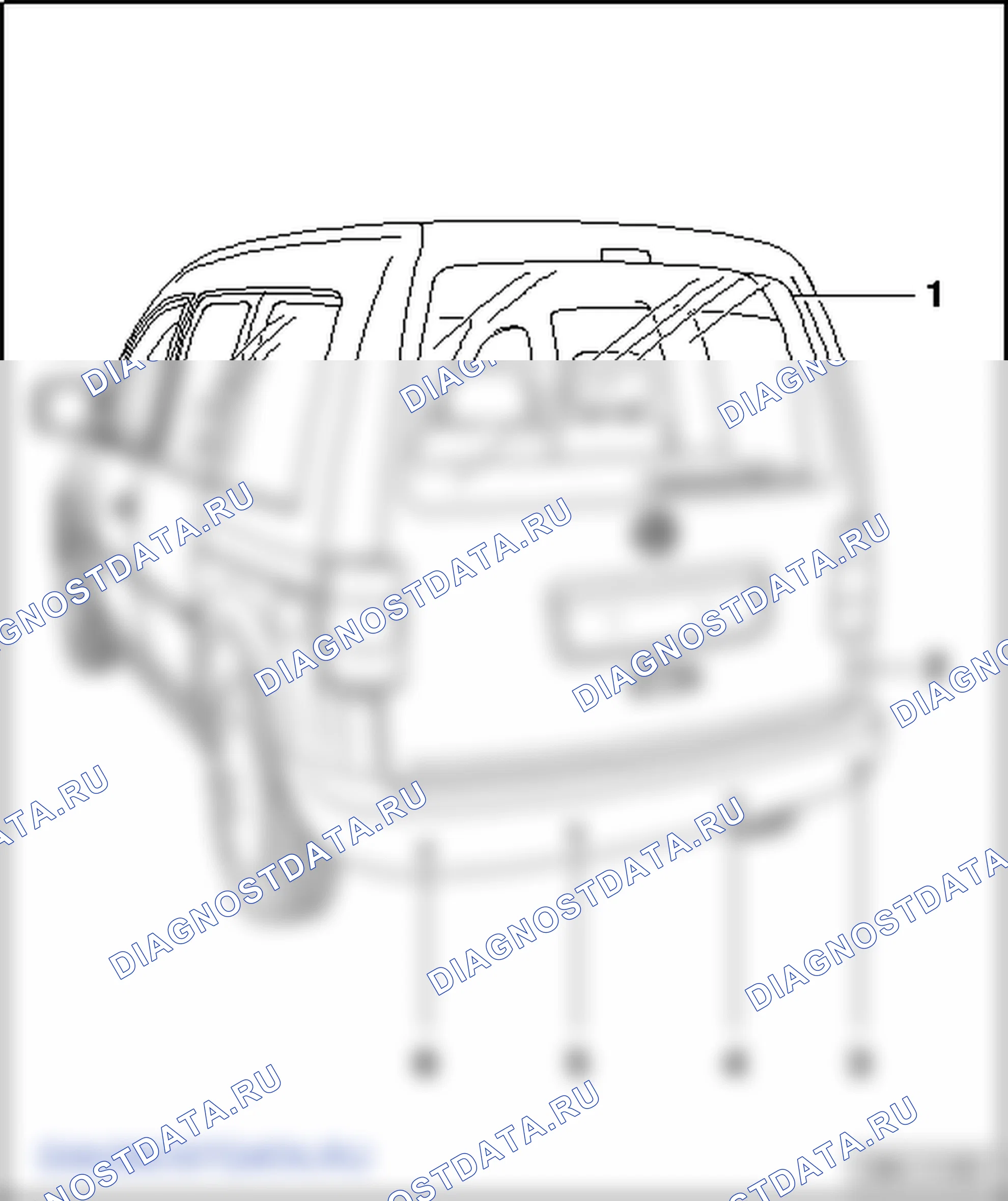 Парковочный ассистент сзади. Volkswagen Caddy Iii