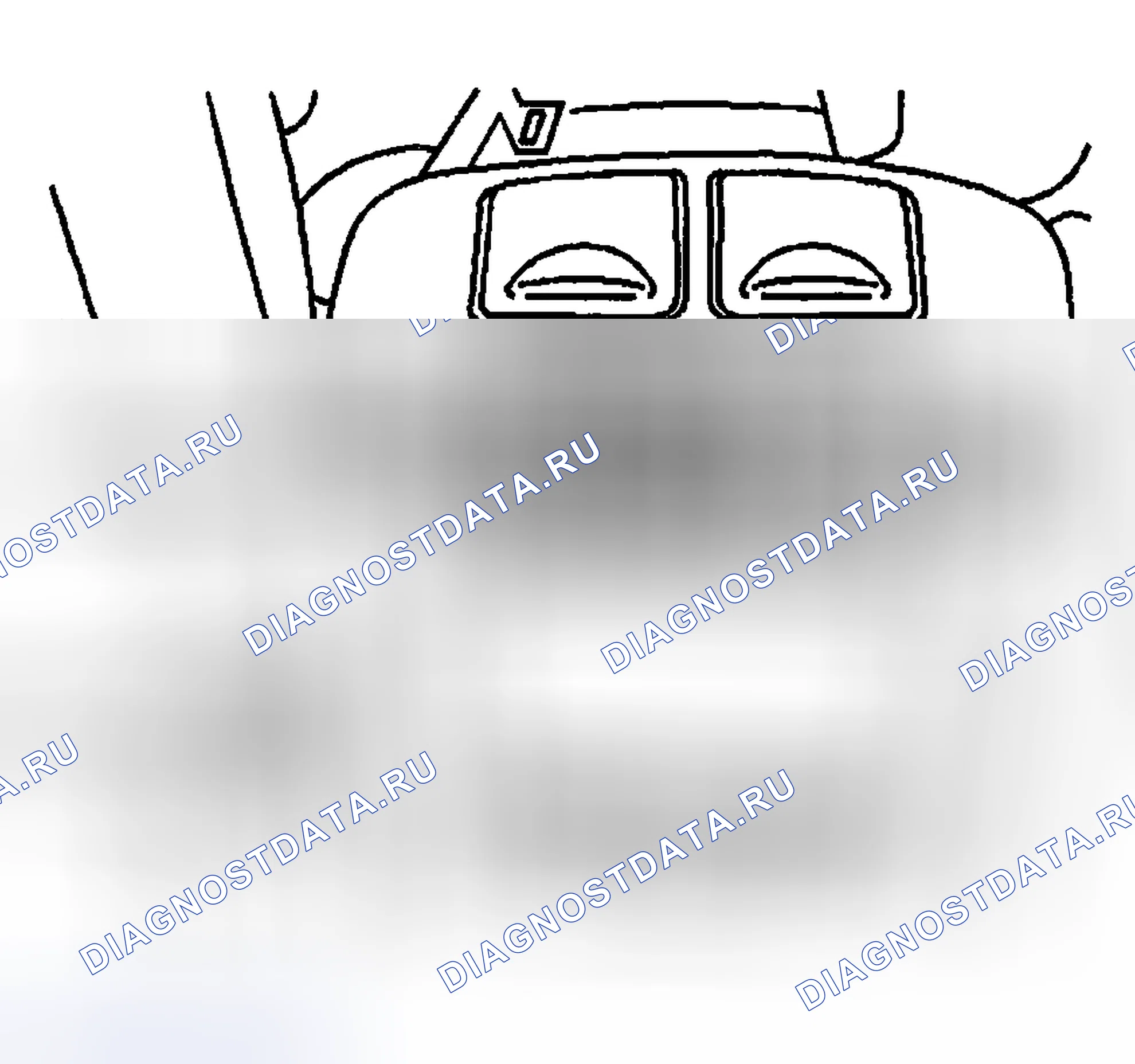 Рис. 3: Порядок демонтажа. GMC Cab & Chassis Sierra 3500 GMT800 early
