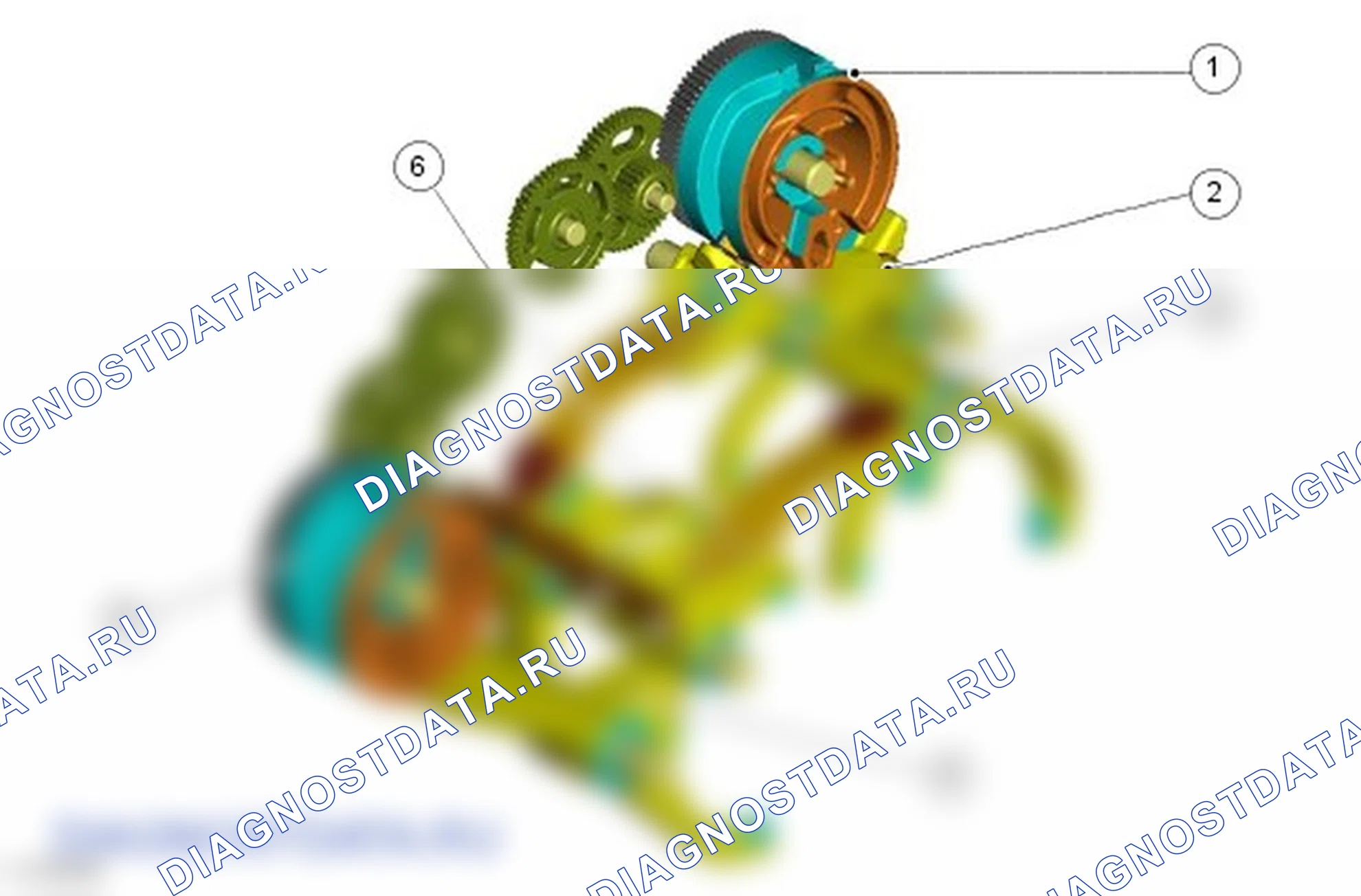 Описание коробки передач. Ford B-MAX I