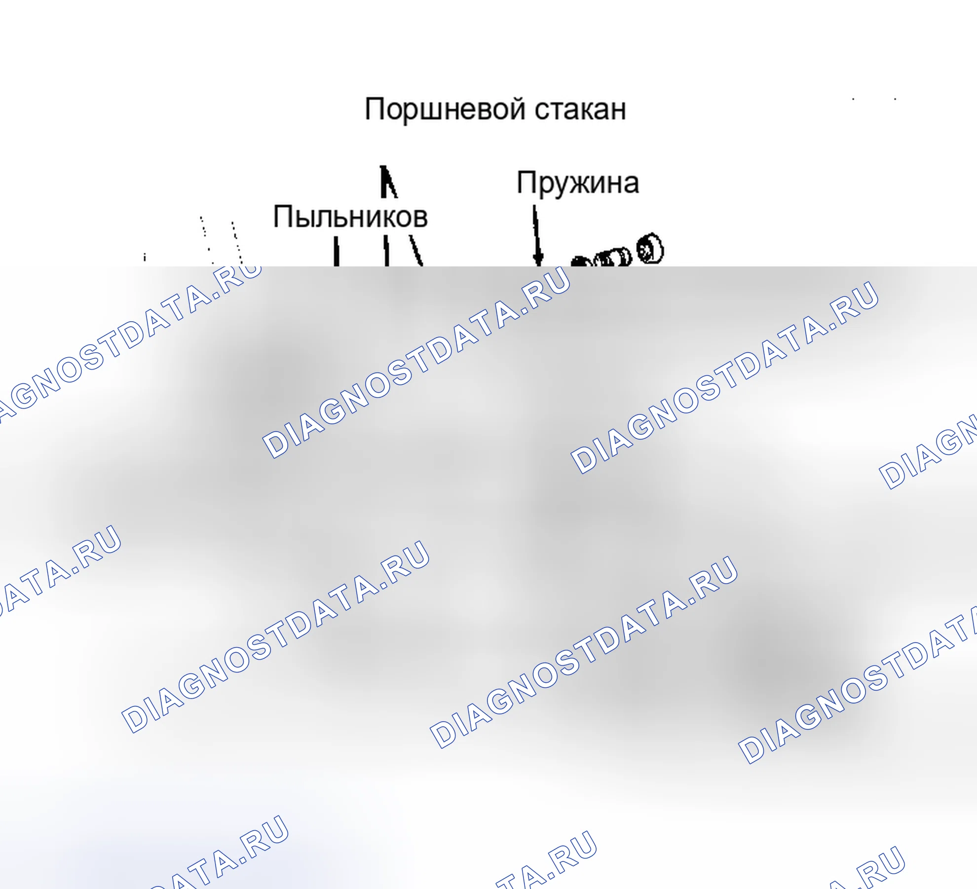 Рис. 7: Демонтаж (все, кроме захвата 2WD Duo-Servo). Toyota Land Cruiser 80