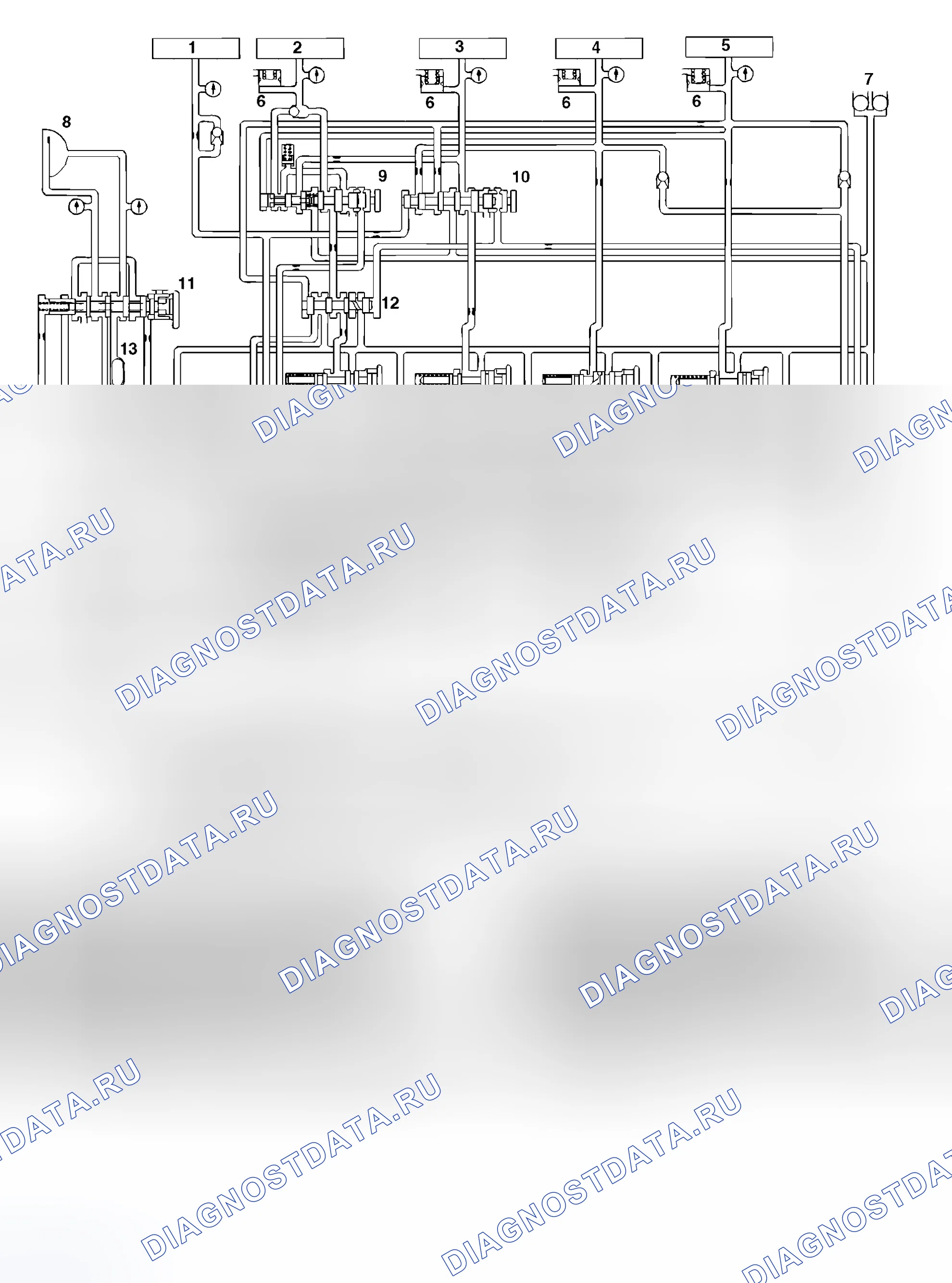 Рис. 6: 1ST передача. Mitsubishi Endeavor I