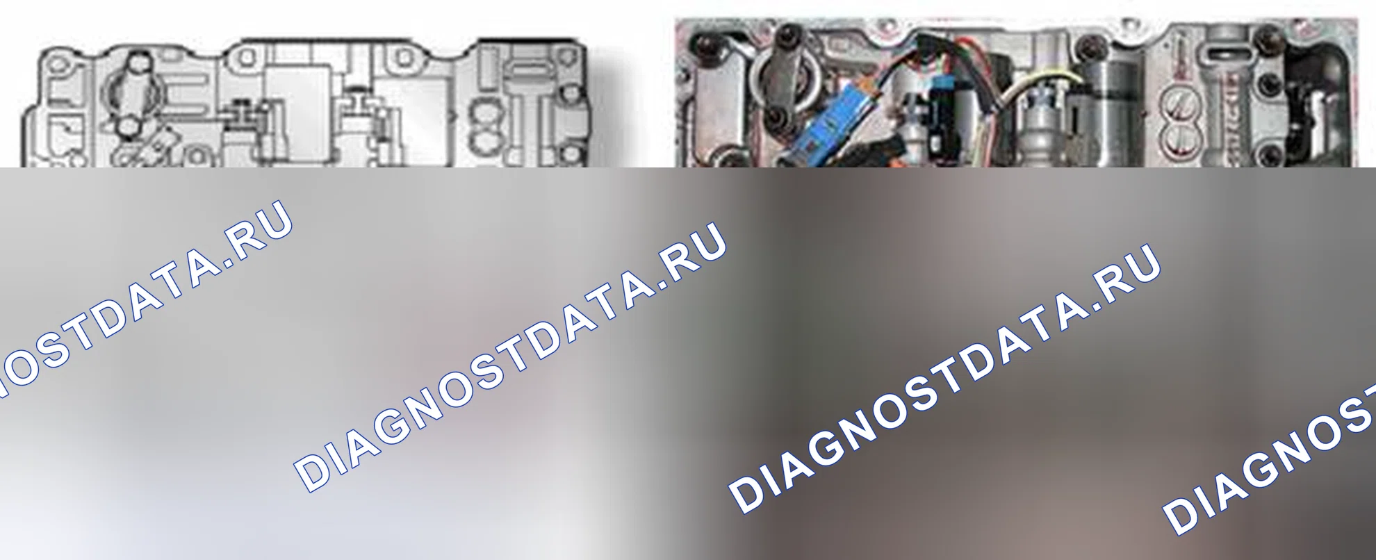 Рис. 579: Расположение компонентов. Hyundai Veracruz I