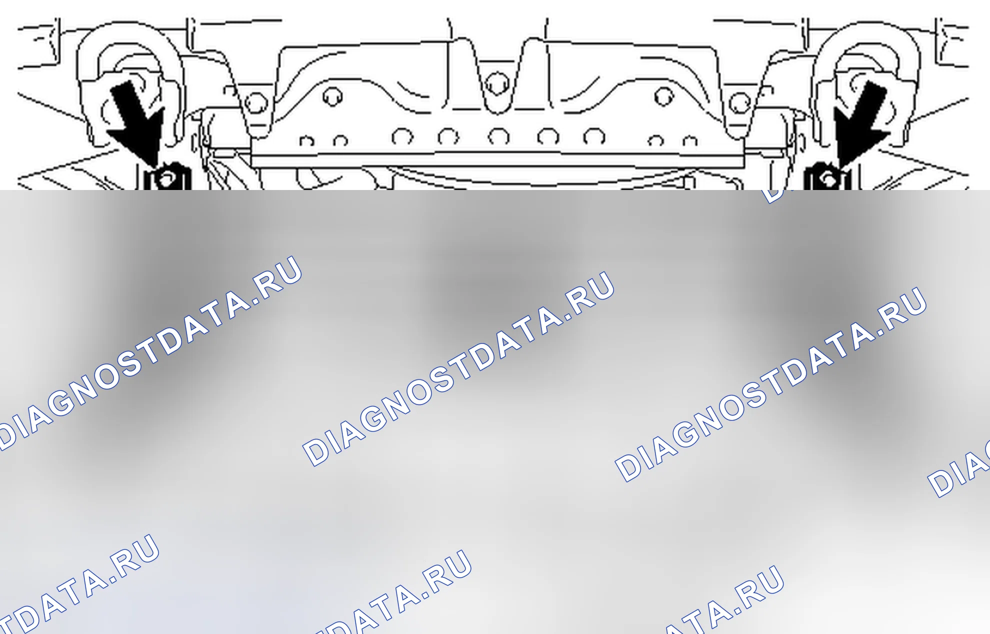 Рис. 1048: ДЕМОНТАЖ. Toyota Tundra II
