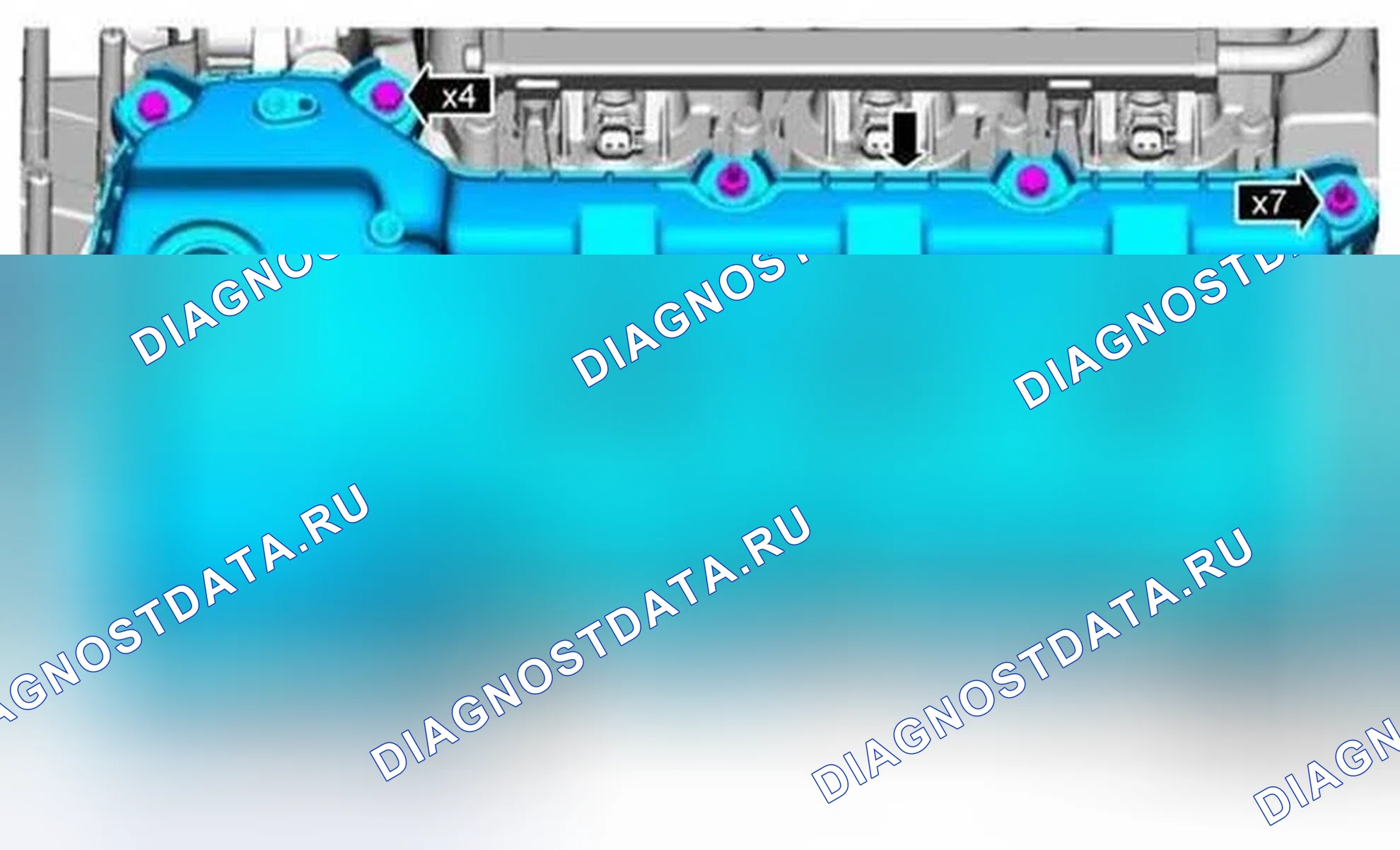 Рис. 751. Ford Edge I рестайлинг