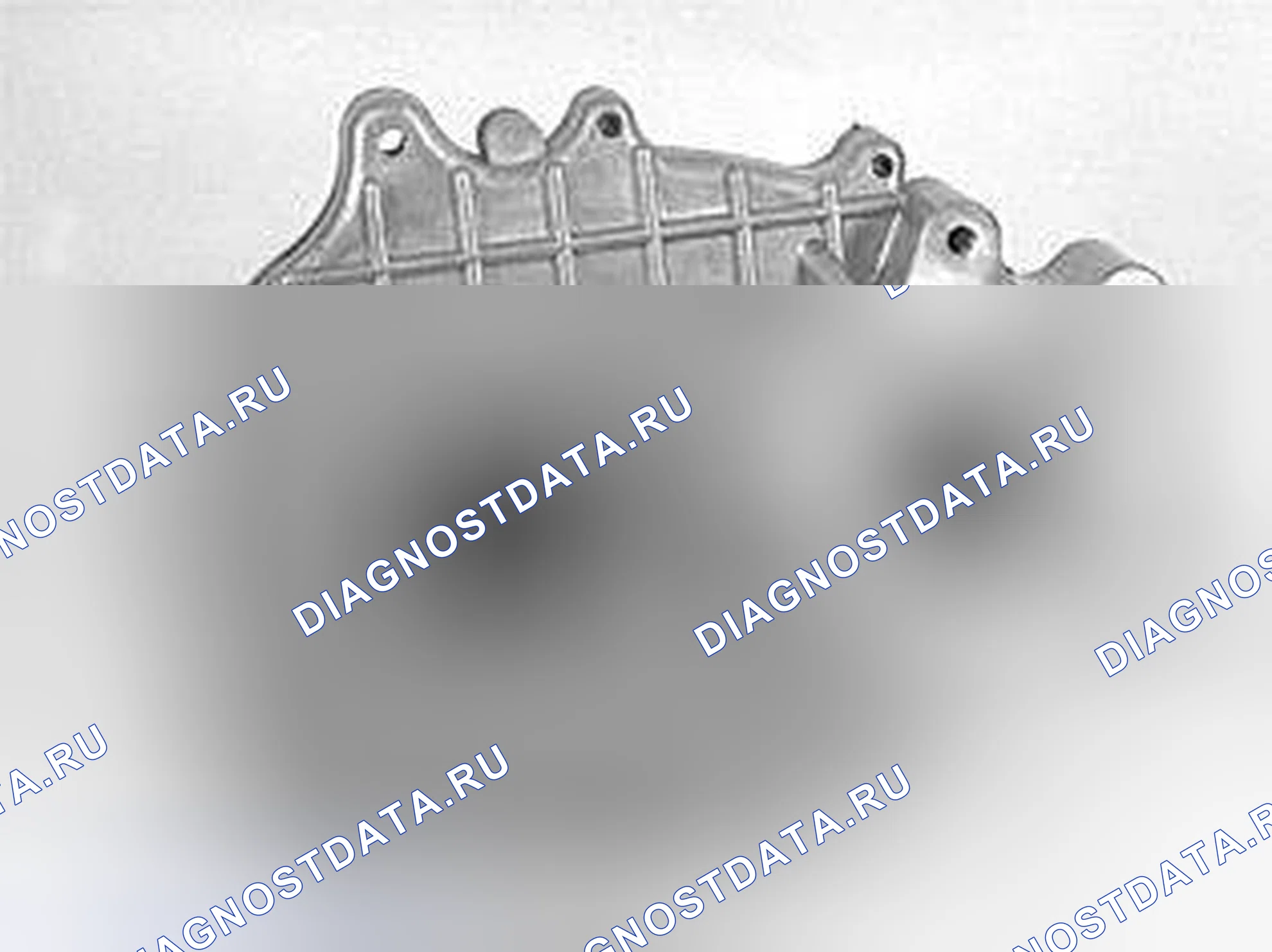 Рис. 204: Проверка корпуса цепи. Volvo C70 I
