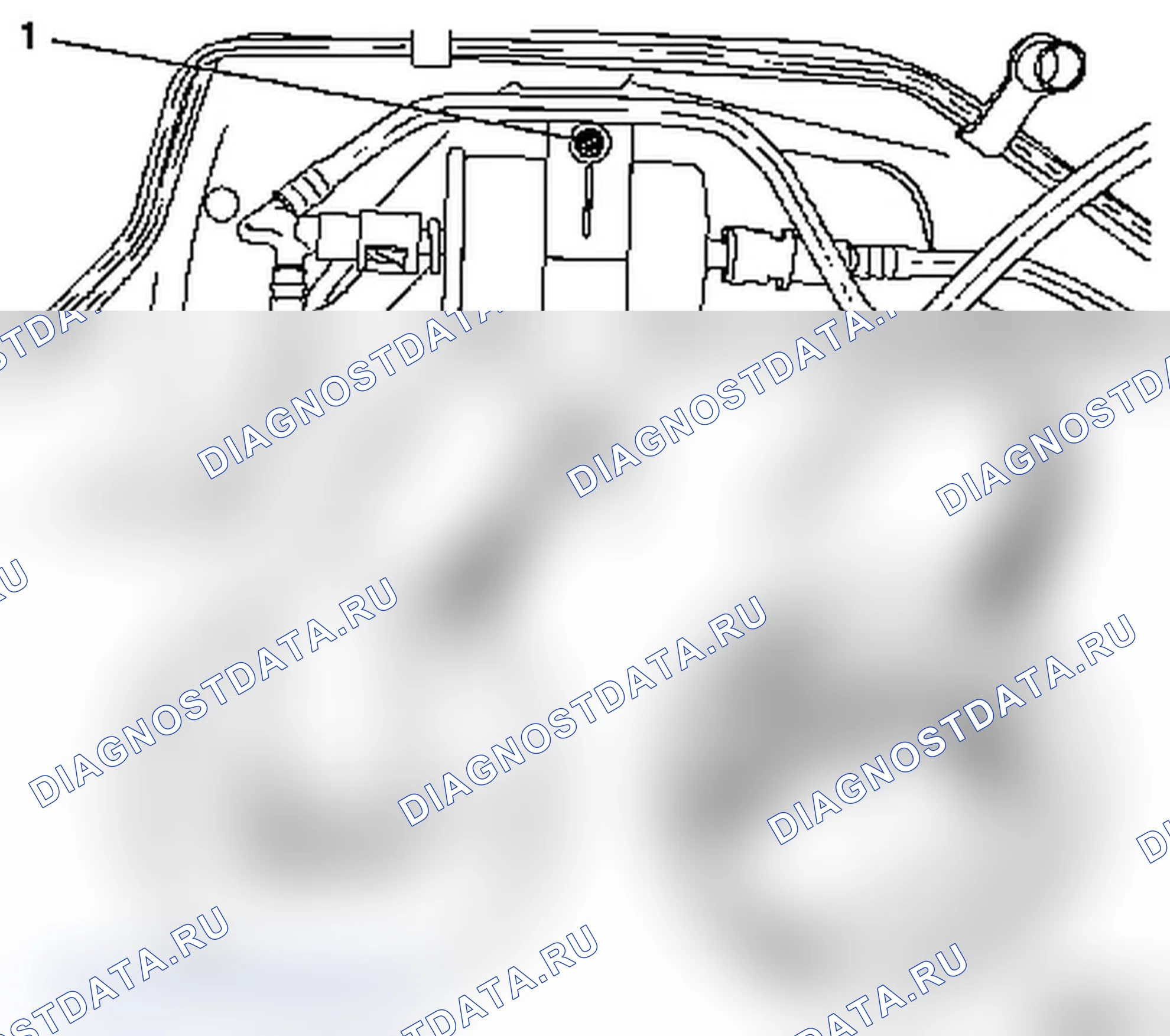 Замена топливного фильтра (бензиновые двигатели). Opel Zafira A рестайлинг