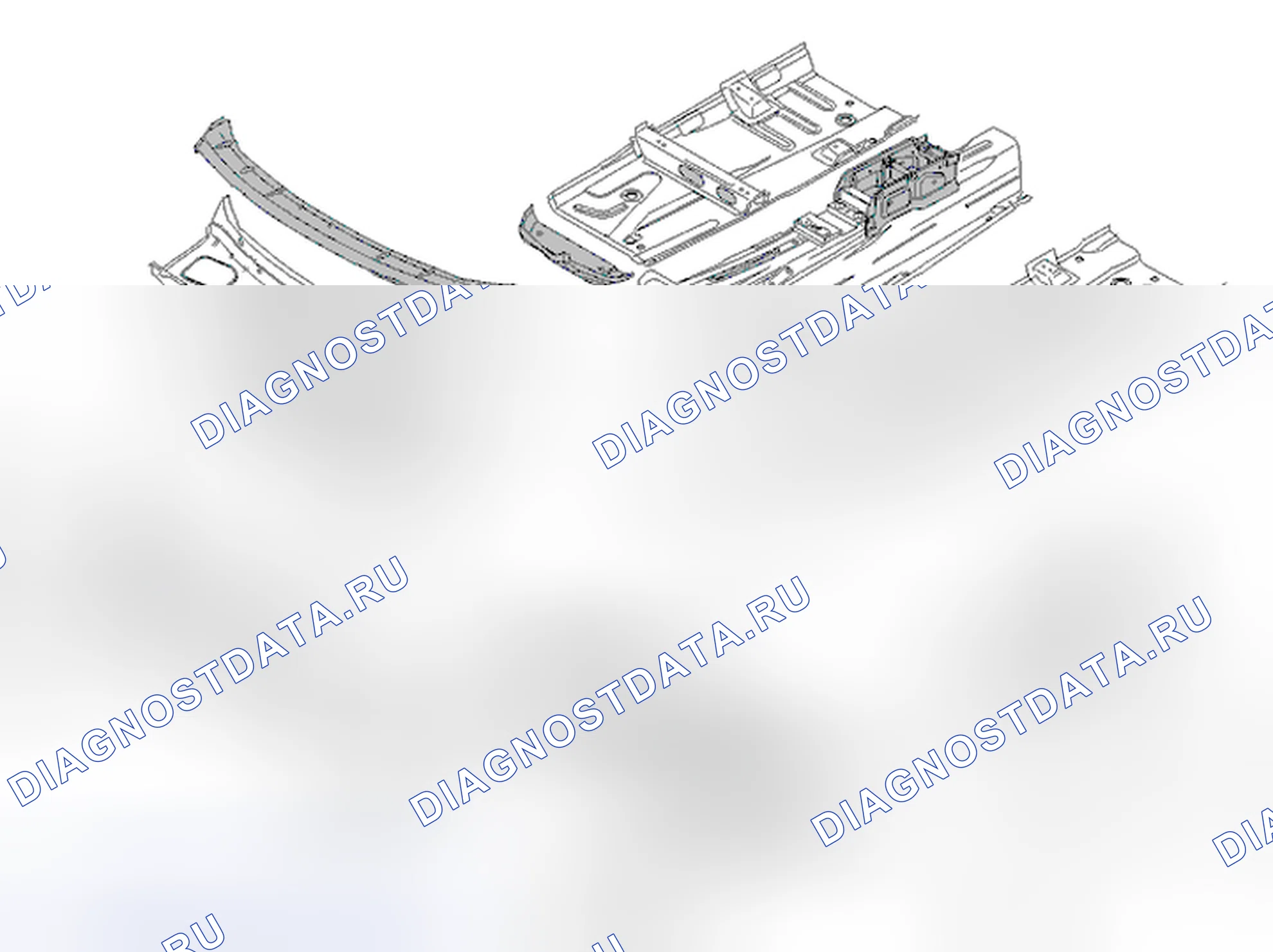 Рис. 77: Идентификация стали HSS / борной стали (1 из 4). Volvo S60 I рестайлинг