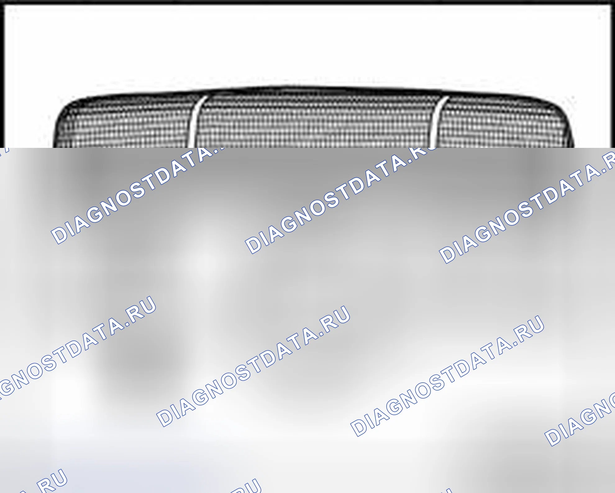 Рис. 72: Телефонный микрофон -R38-, демонтаж и установка. Volkswagen Passat B5