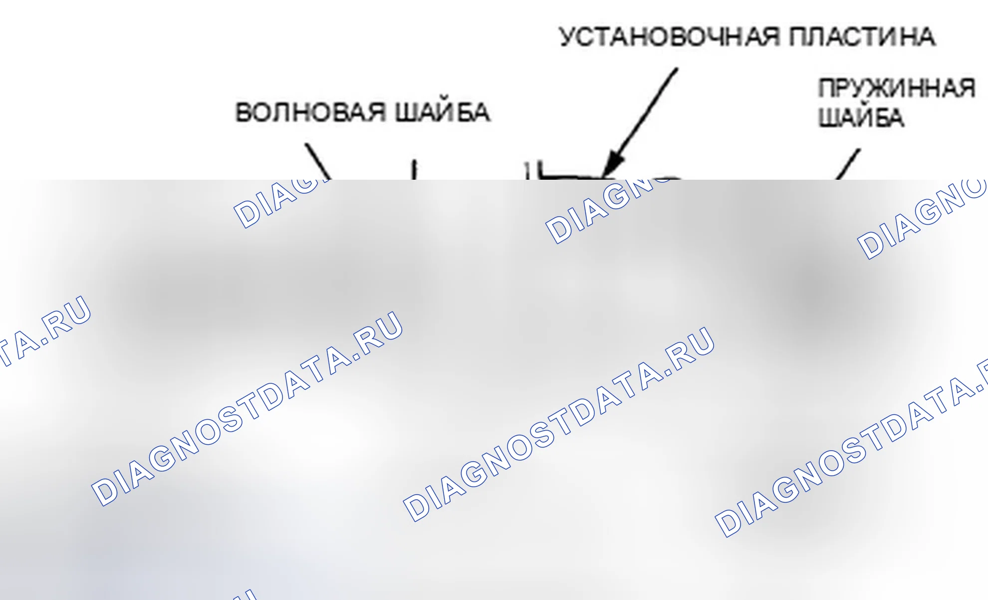 Рис. 66: Установка центрального анкерного болта. Honda Accord VIII
