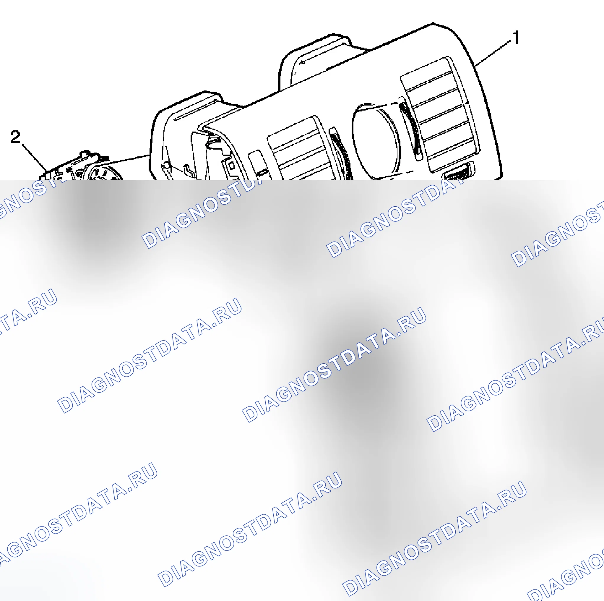Рис. 35: Замена часов. Hummer H2 I рестайлинг