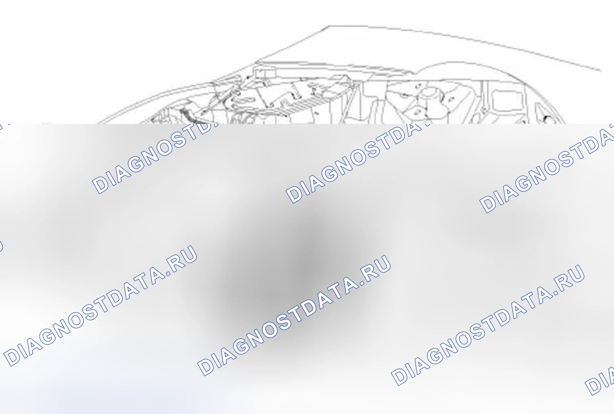 Рис. 49: Сторона передней части транспортного средства. Porsche Boxster 986 рестайлинг
