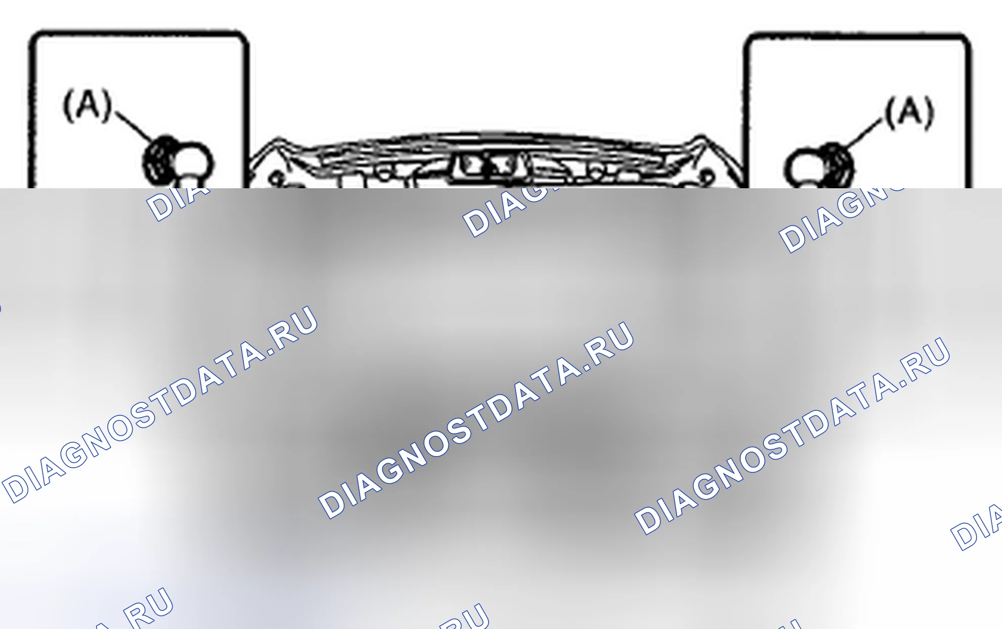 Рис. 243: ДЕМОНТАЖ. Subaru Legacy BM/BR