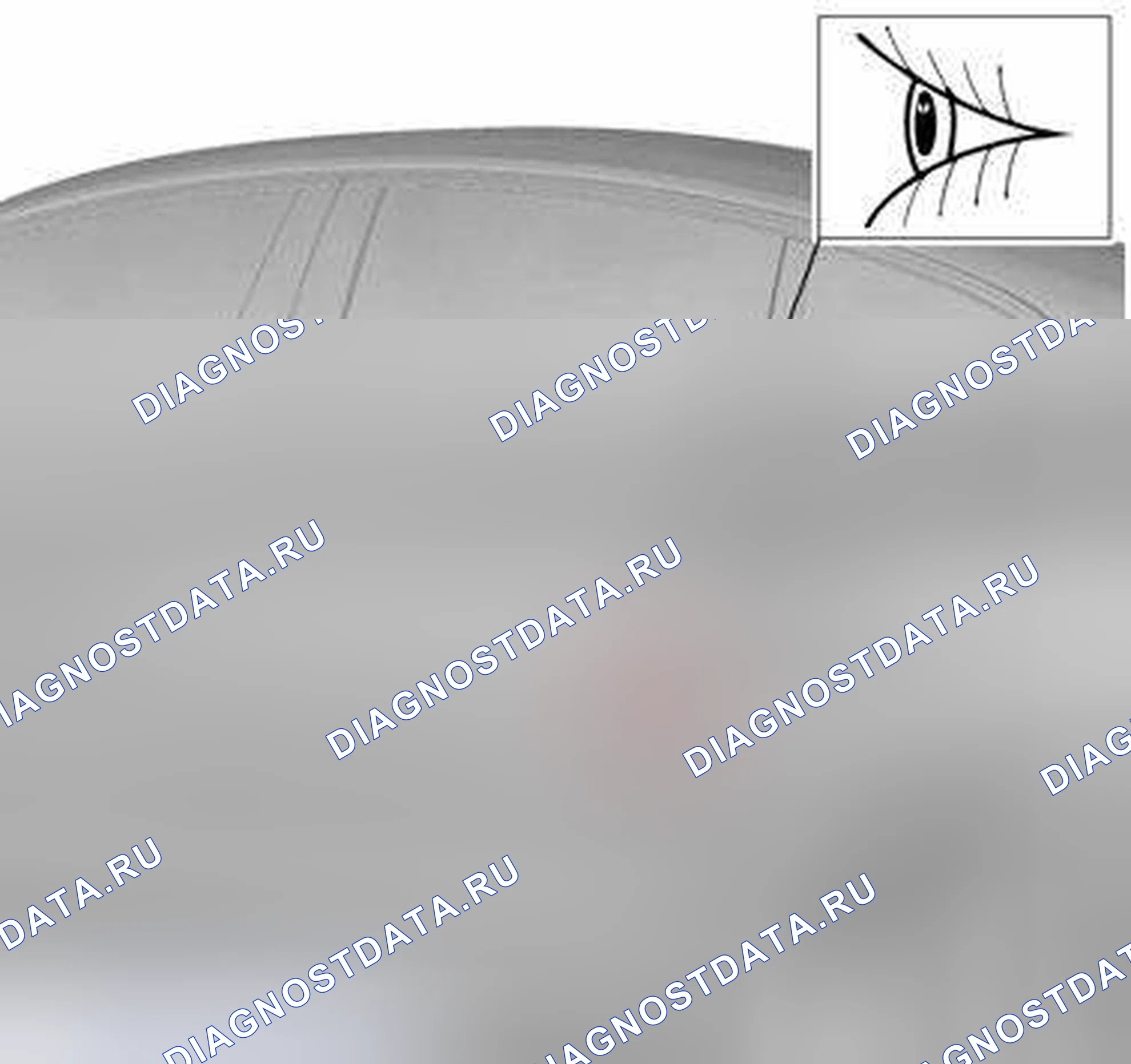 Рис. 207: ПРОВЕРКА рамы, подрамников и поперечины. Volvo V50 I