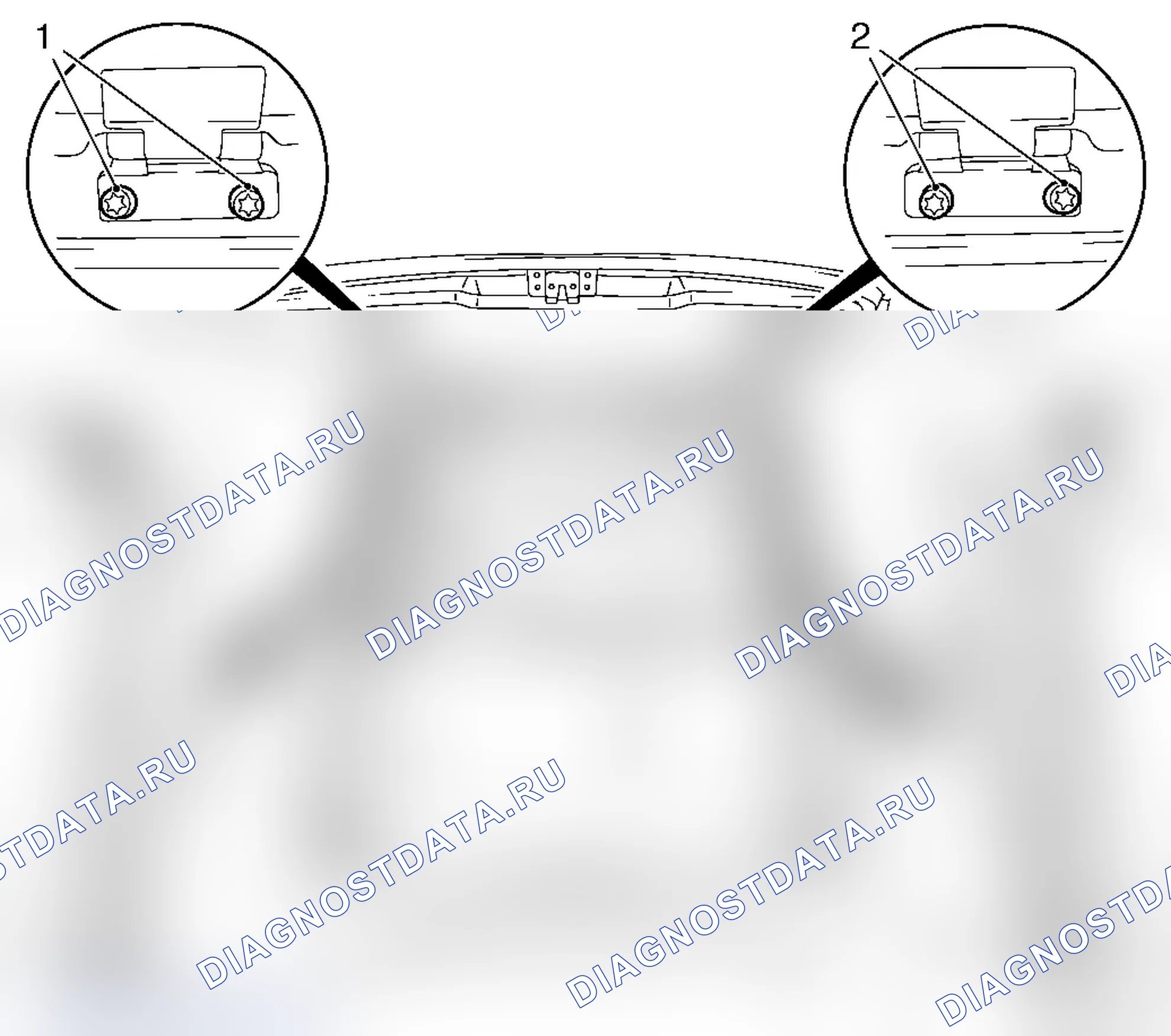 Снять и установить заднюю откидную дверь (модели F 06 и F 25). Opel Combo C