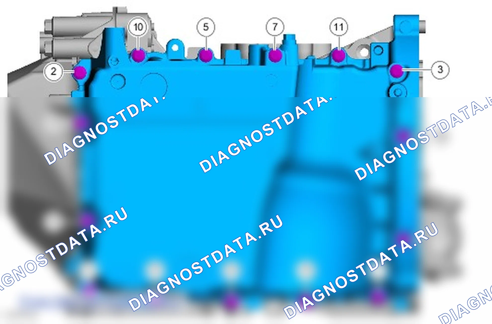 Сборка двигателя. Ford Transit Connect II