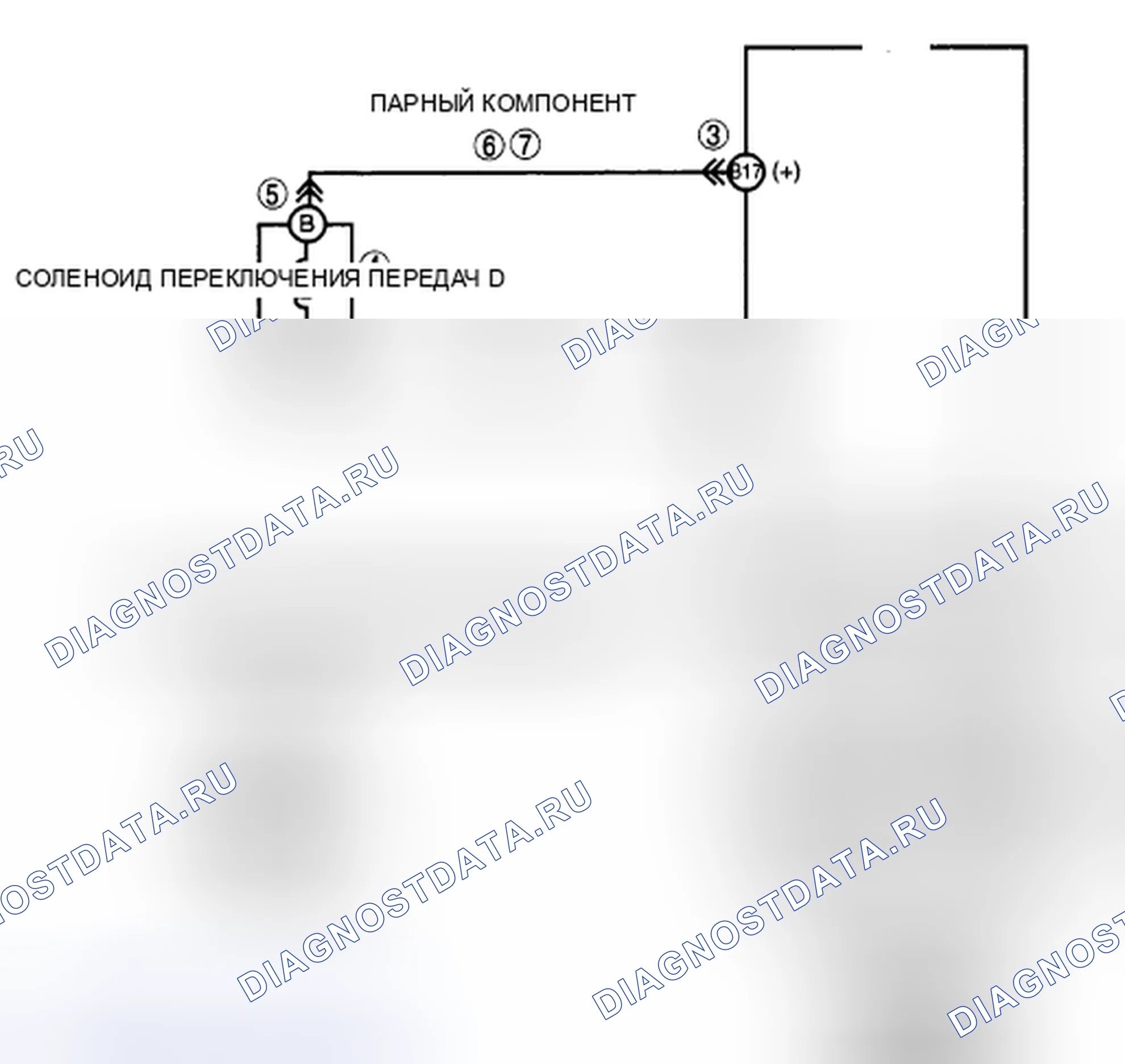 Рис. 312: расшифровка кода ошибки P0982 [хтагх1, хтегх2] AW6A-EL AW6AX-EL. Mazda CX-7 I