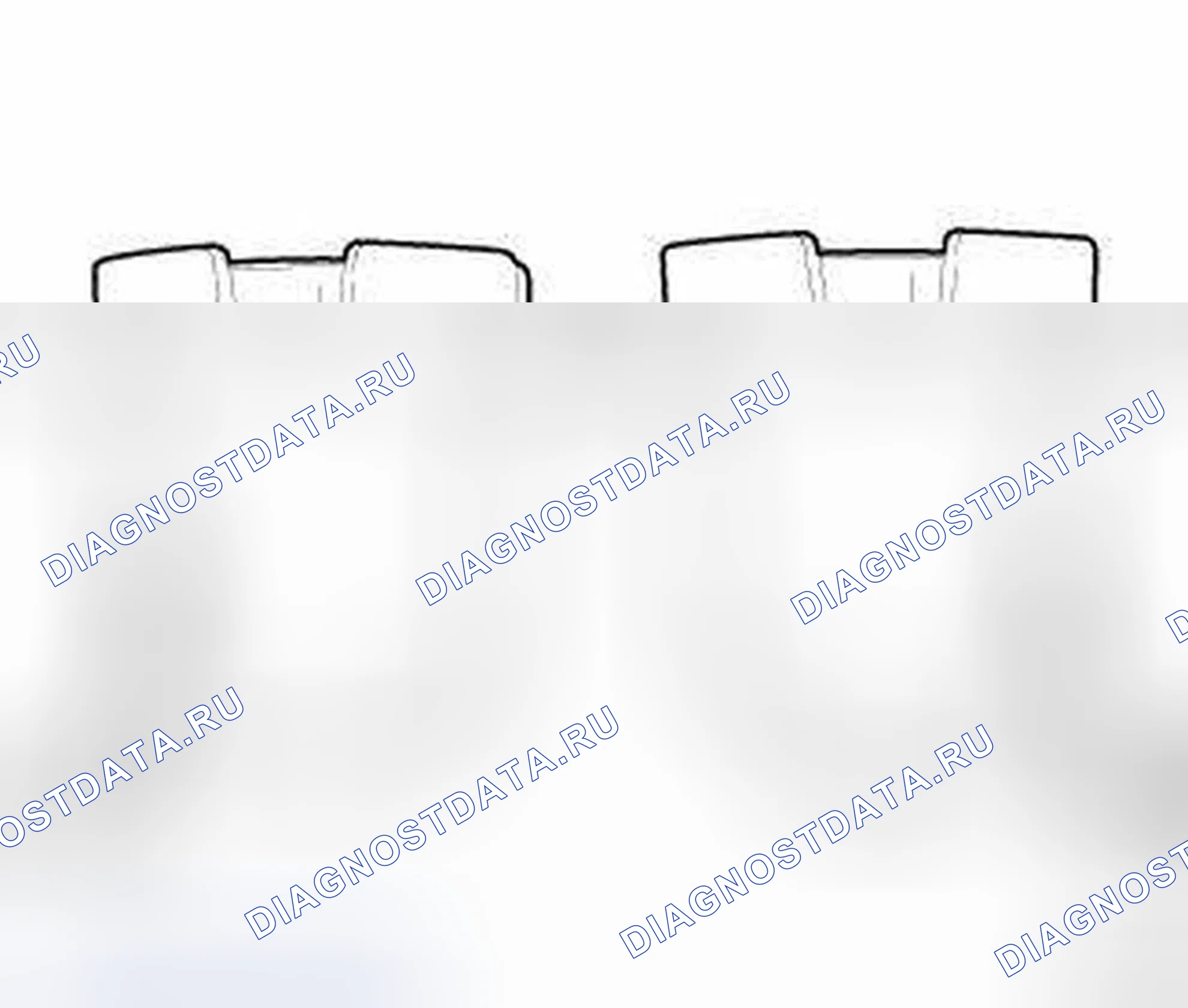 Рис. 32: ПЕРЕДНЯЯ ЧАСТЬ. Chrysler Town & Country V рестайлинг