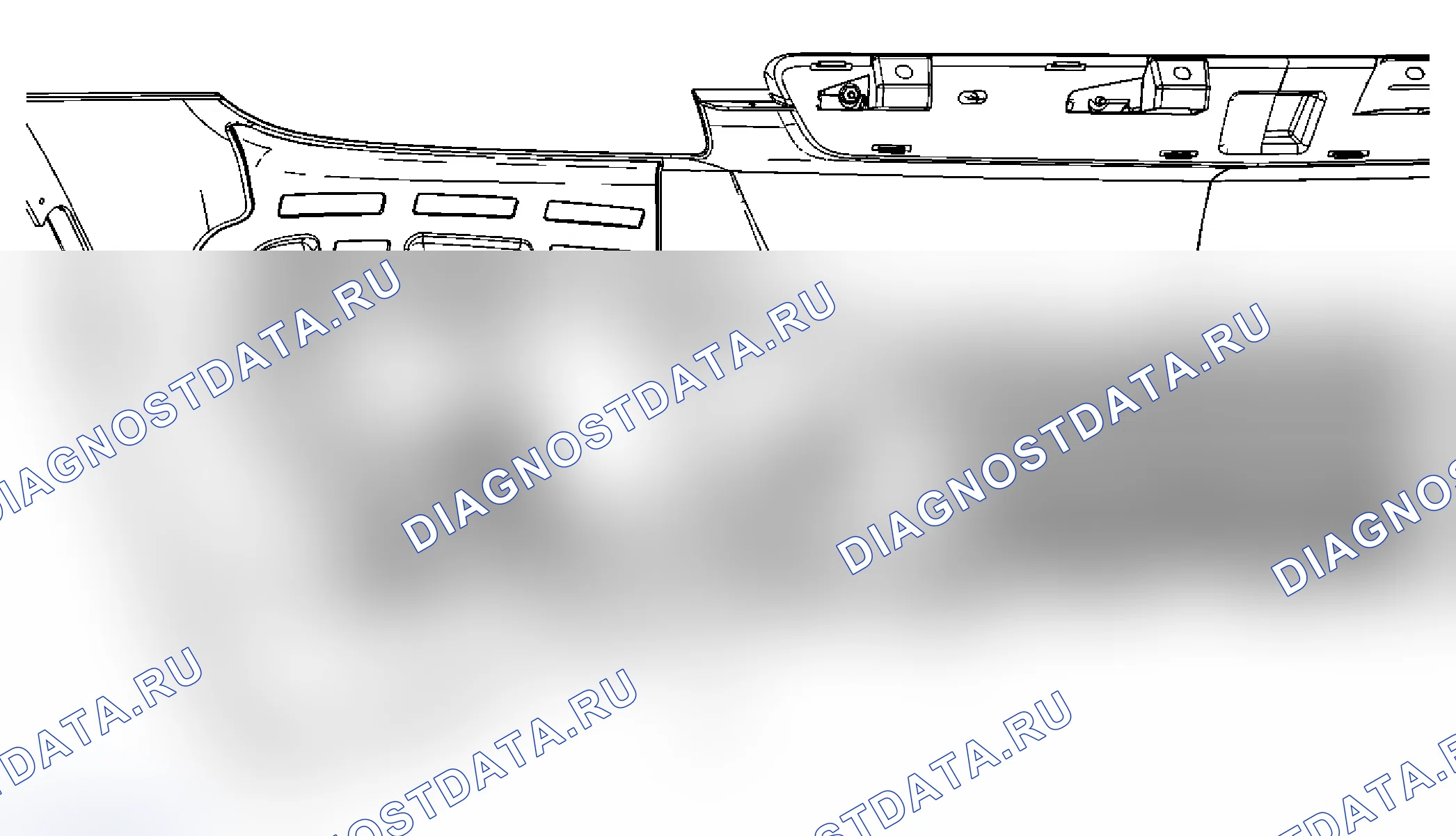 Рис. 84: Замена решетки нижней панели переднего бампера (SKY Turbo). Pontiac Solstice I final