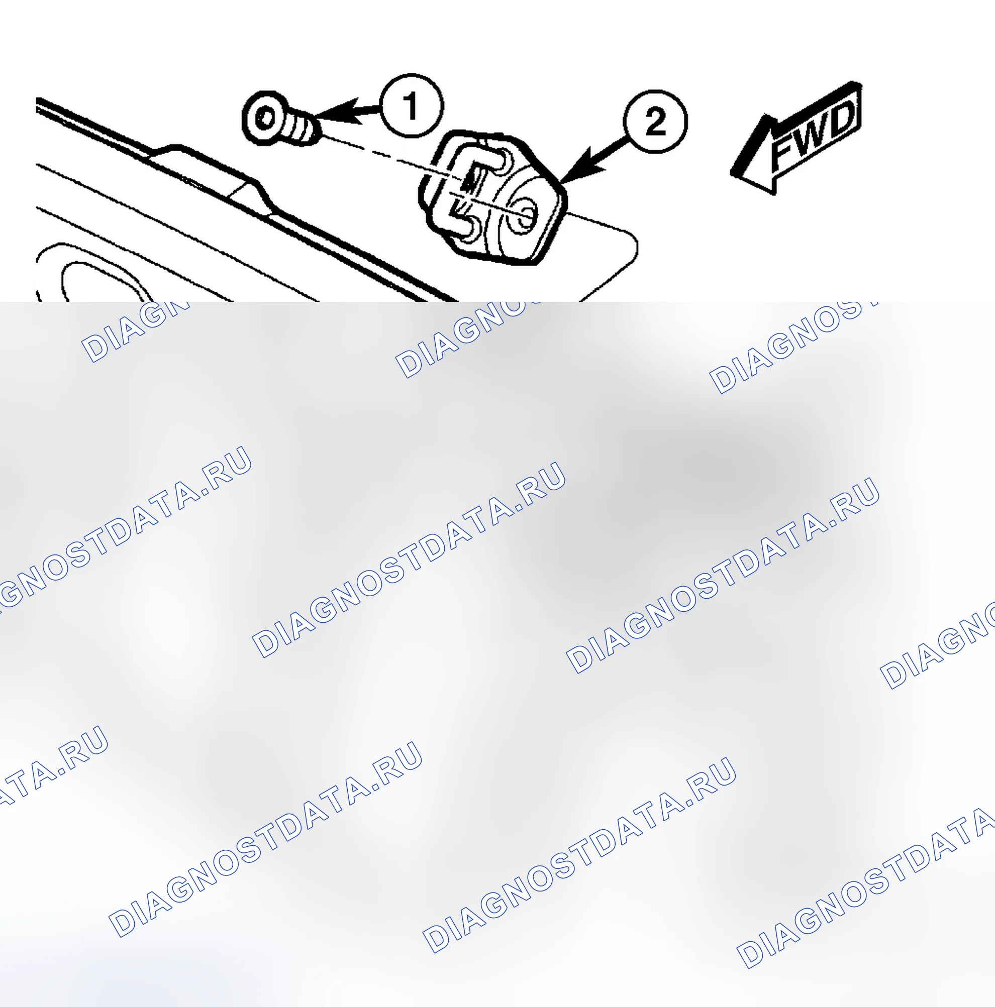 Рис. 188: ДЕМОНТАЖ. Dodge Magnum I