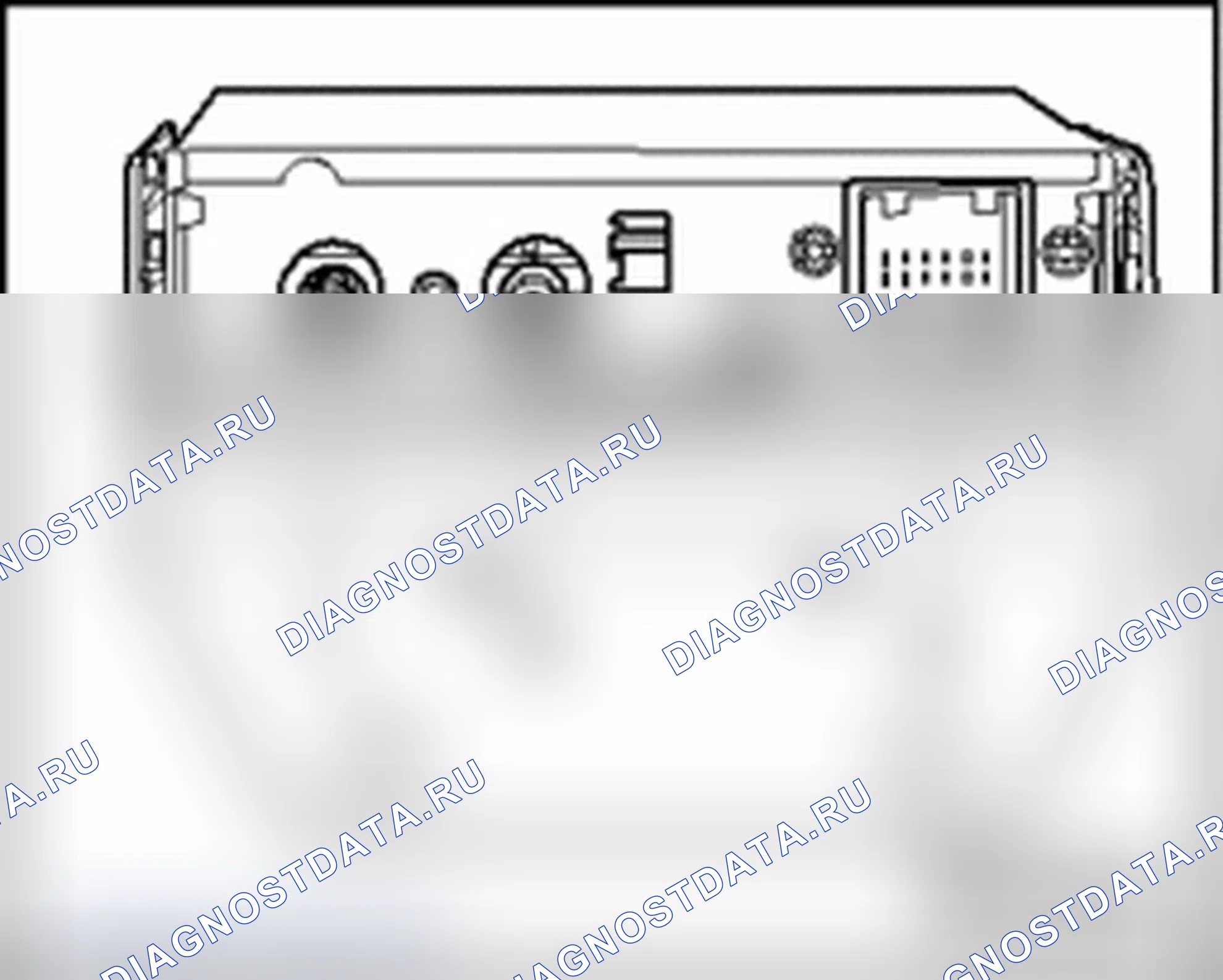 Рис. 115: Навигационный интерфейс R94. Audi A4 B7